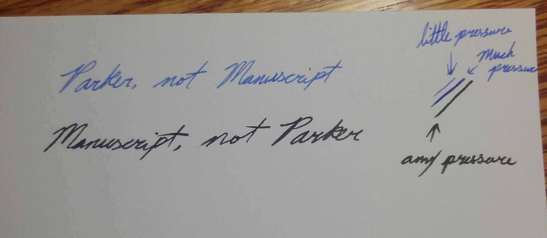 Parker IM Fountain Pen, Black Lacquer with Gold Trim, Fine Nib - Includes Blue Ink Refill and Elegant Gift Box customer photo 1