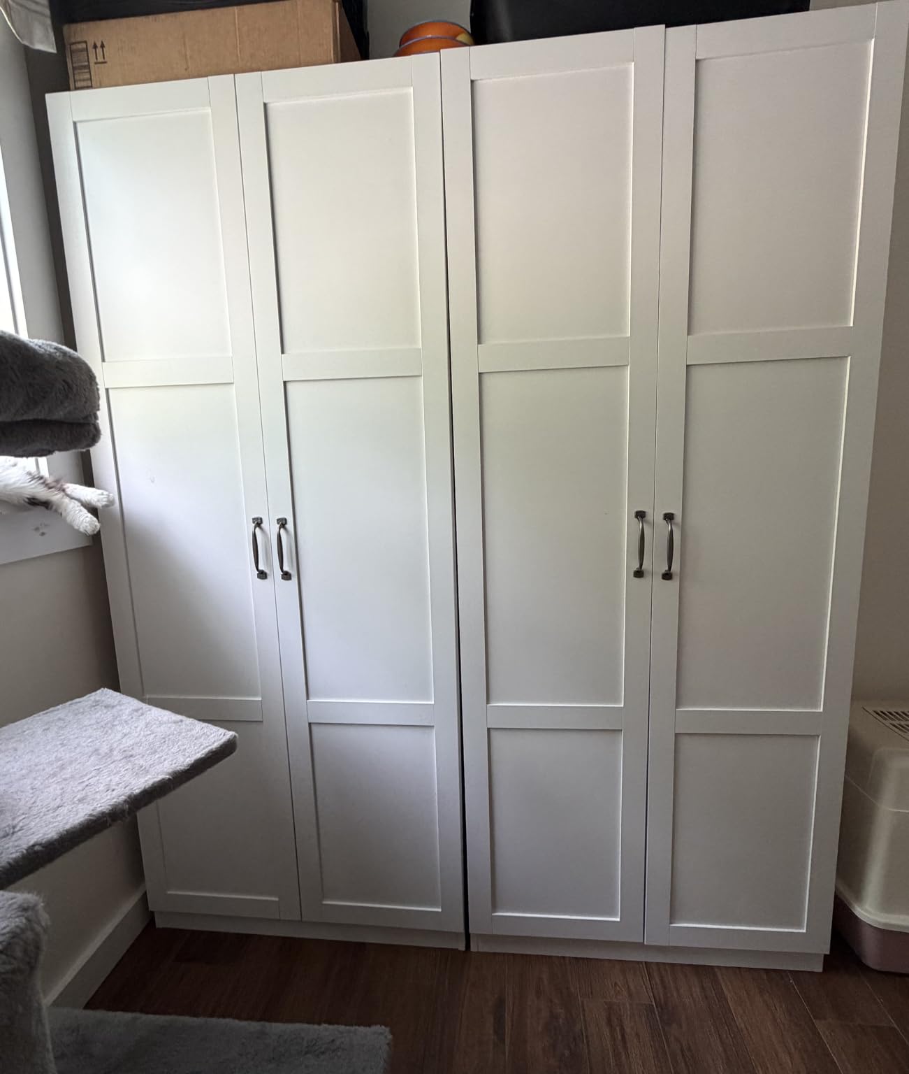 Sauder Select Storage Cabinet/ Pantry cabinets, White finish customer photo 1