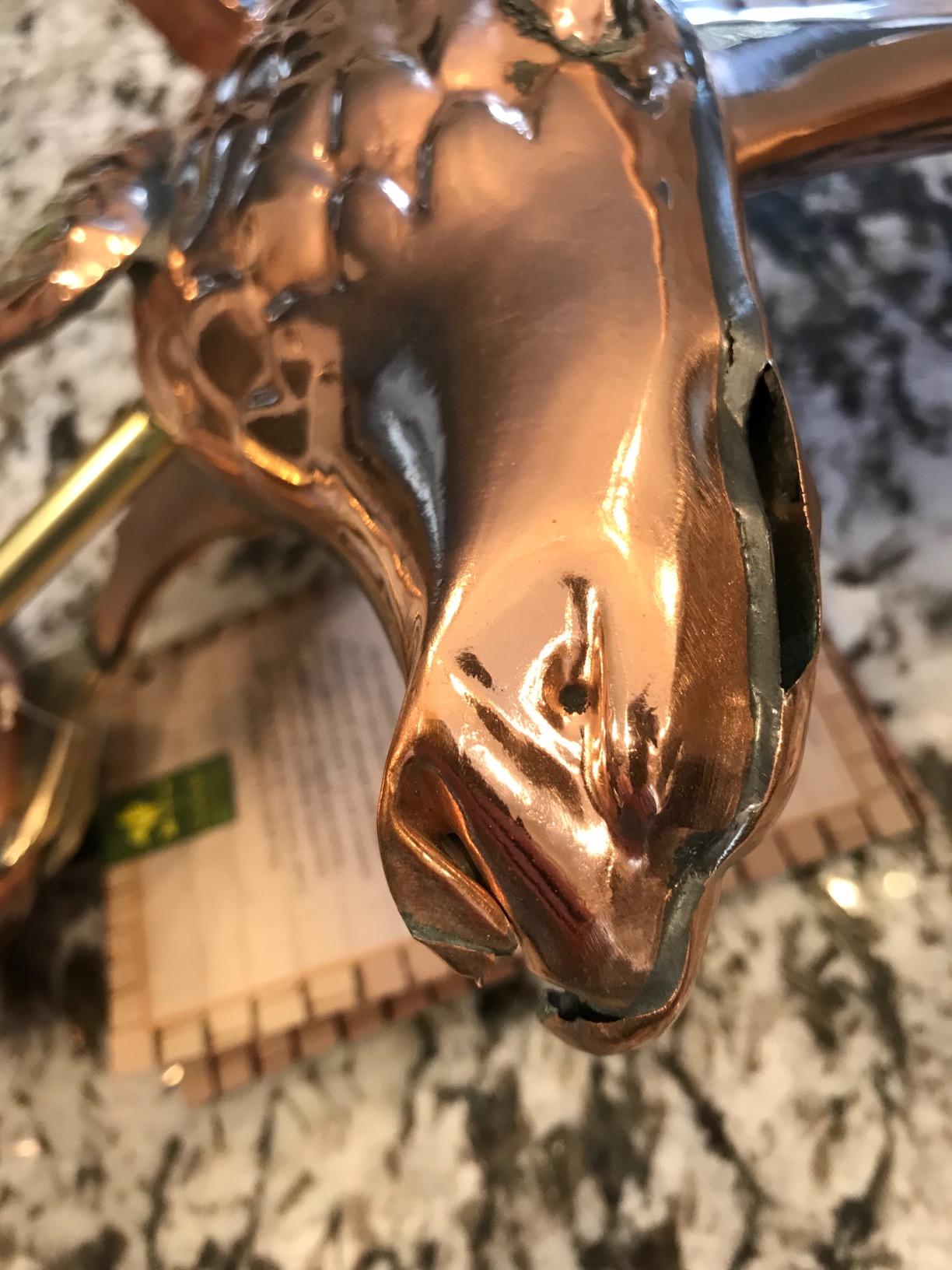 Good Directions Polished Copper Eagle Weathervane - Decorative Rooftop Accent for Barns, Homes, Sheds, and Cupolas - Durable & Handcrafted customer photo 2