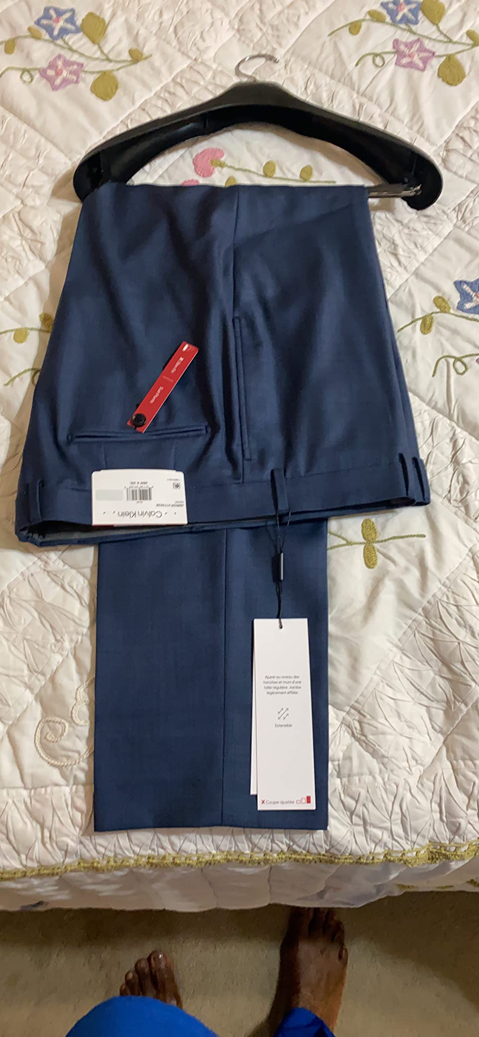 Calvin Klein Men's Slim Fit Suit Separates customer photo 2