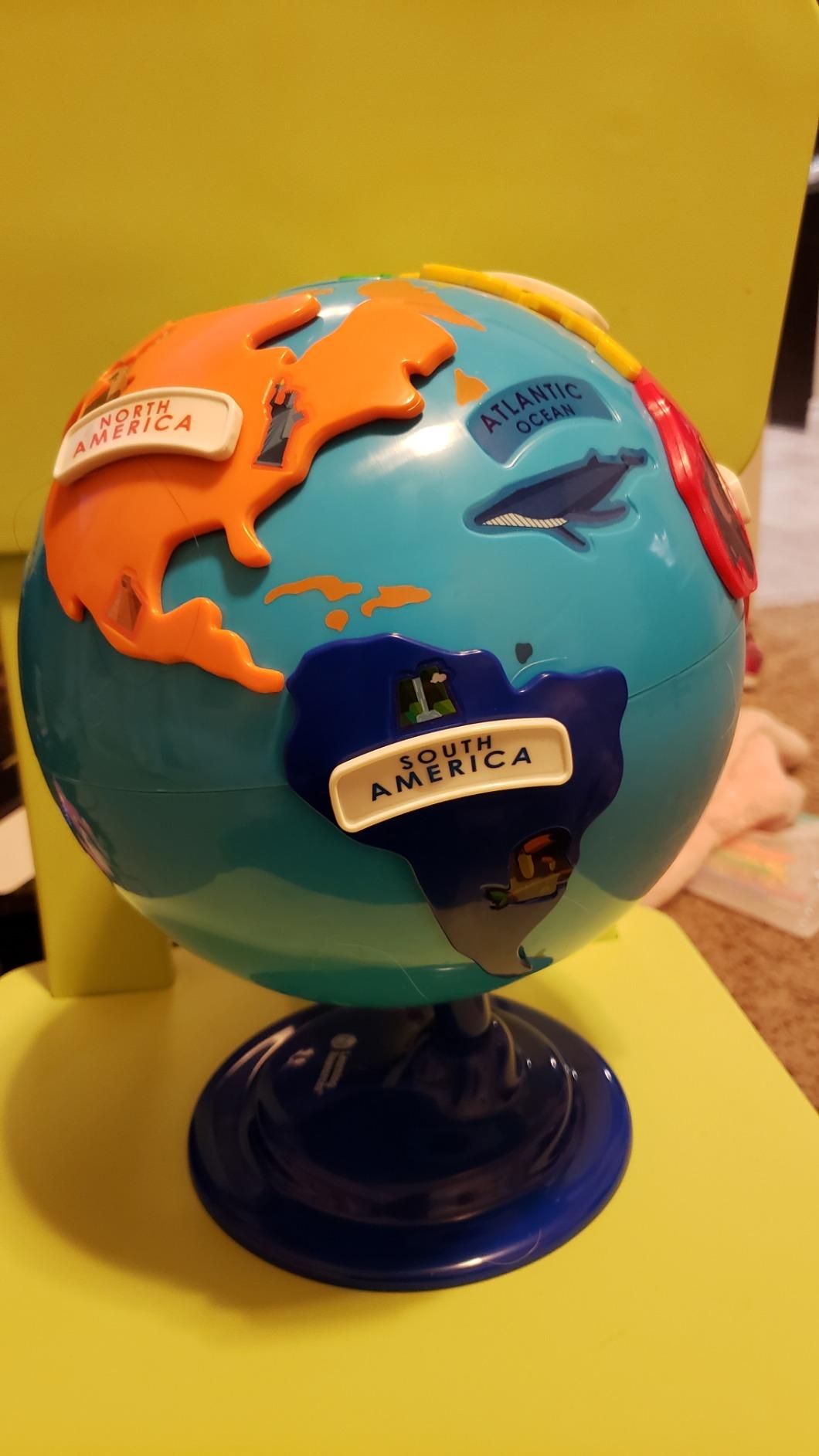 Learning Resources Puzzle Globe - Earth Montessori Toys, Preschool Classroom Must Haves, STEM World Puzzles, Educational Geography Games, Fine Motor Skills, Gifts for Boys and Girls customer photo 2