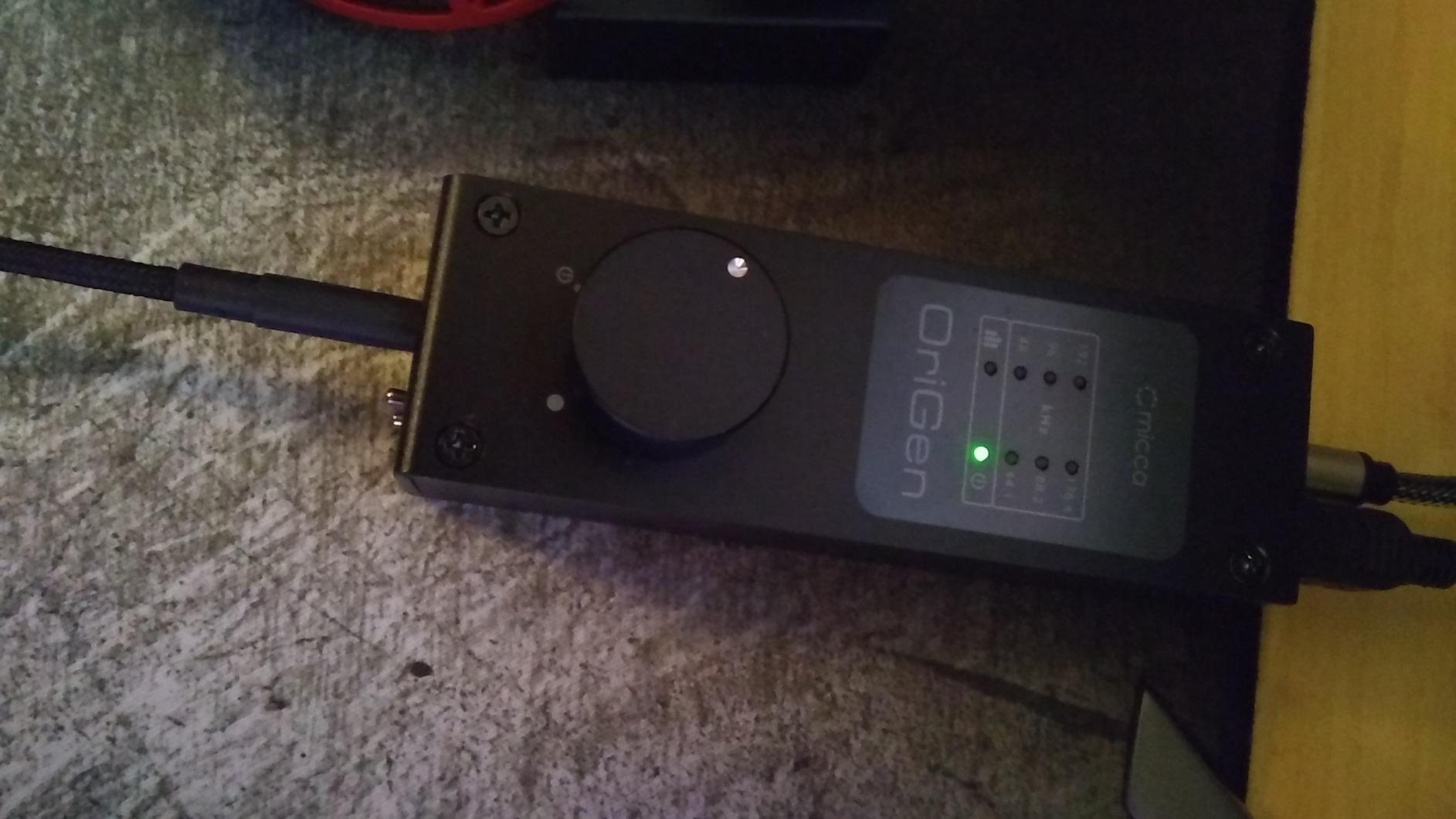 Micca OriGen G3 HiFi USB and Optical DAC Amp for Headphones and Powered Speakers, 24-Bit/192kHz, Earphone Amplifier, Preamp, Volume Control, for Desktop Computers and Laptops customer photo 1