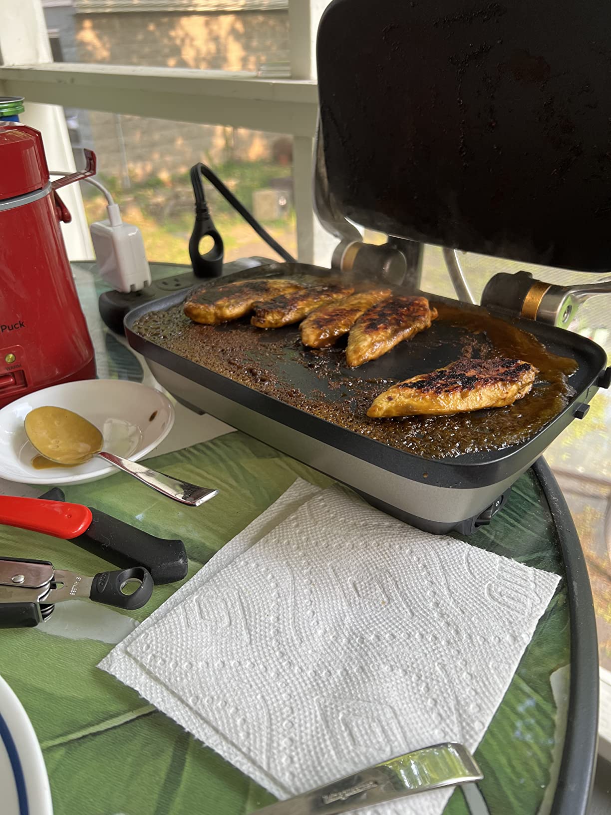Breville the Perfect Press Panini Press, BSG600BSS, Brushed Stainless Steel customer photo 1