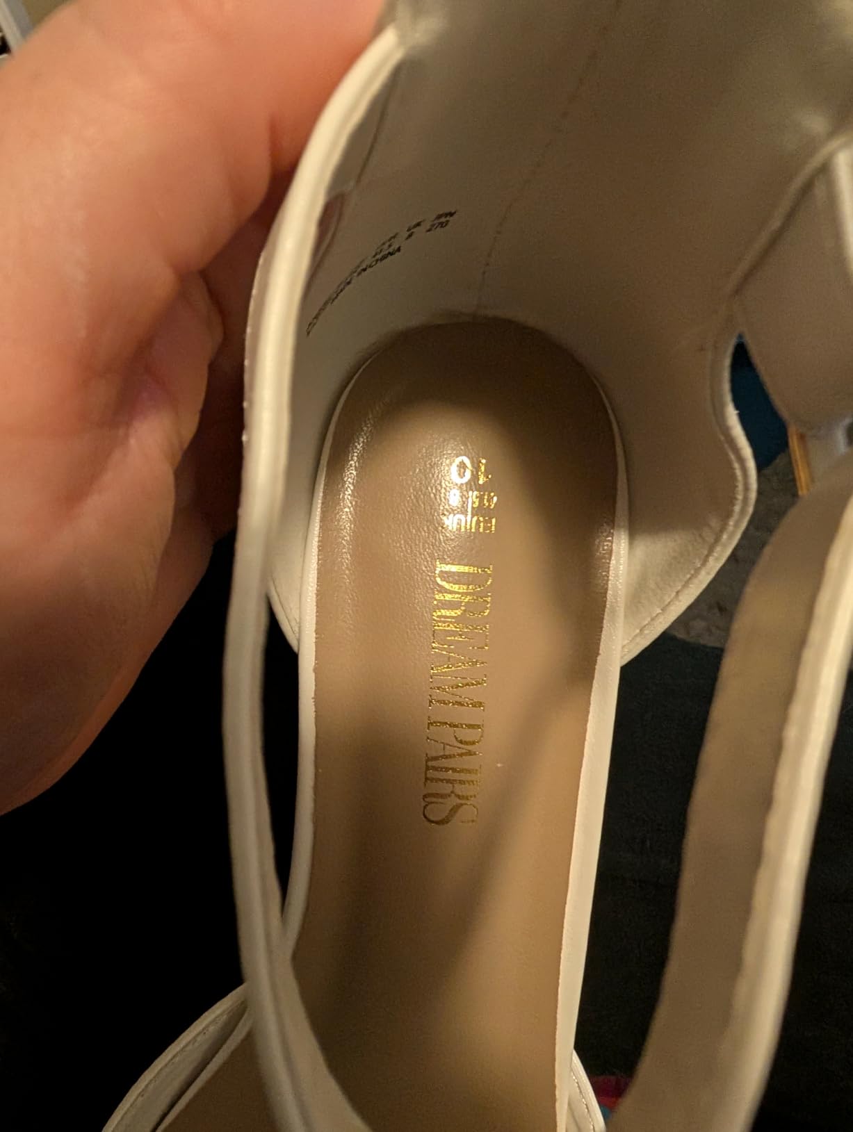 DREAM PAIRS ANNEE Pointed Toe Low Chunky Heel Pumps customer photo 2