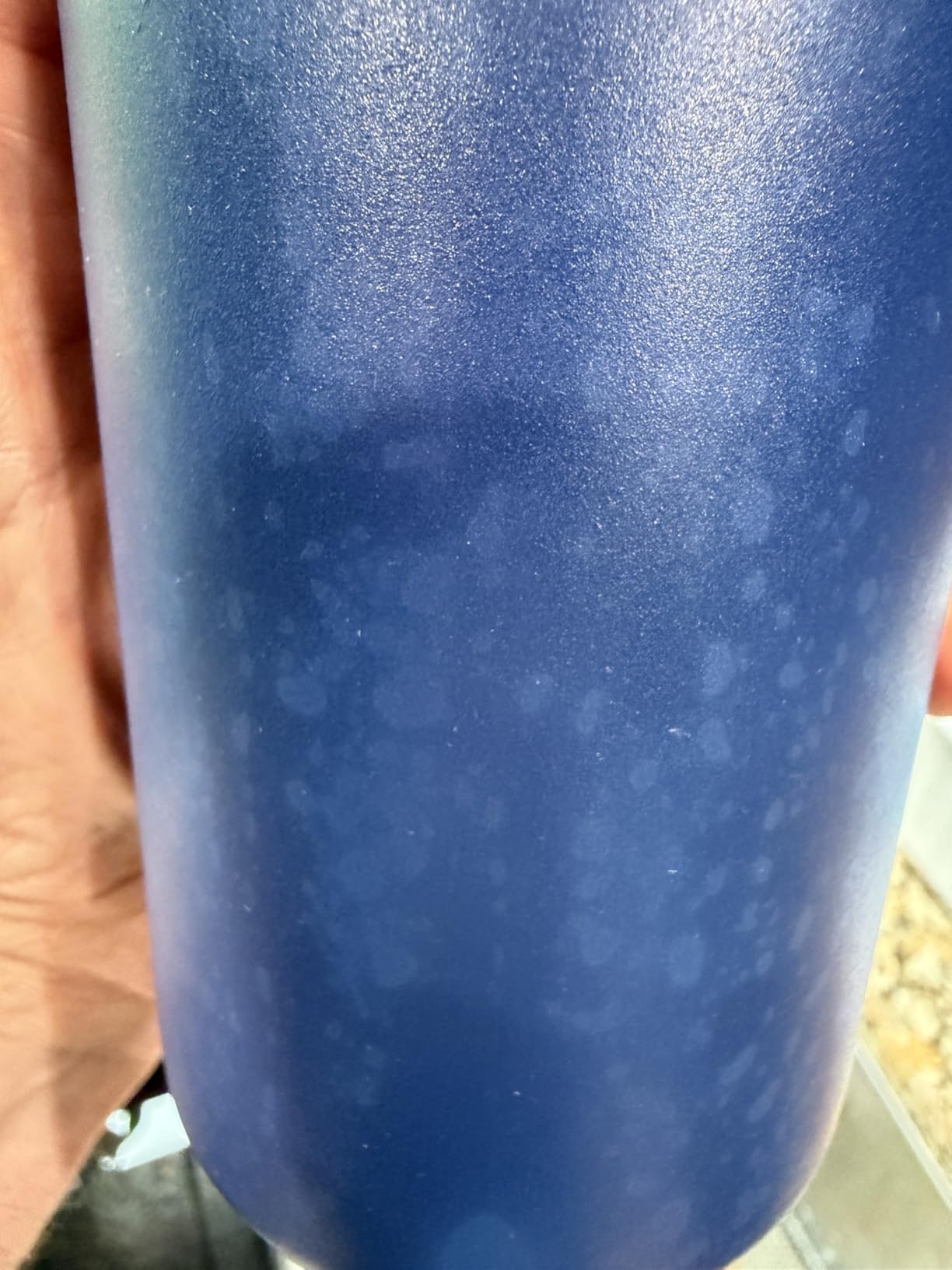 Takeya Actives Stainless Steel Water Bottle, Insulated Spout Lid, Keeps Drinks Cold 24 Hrs, Leakproof, Durable, Dishwasher Safe, Ideal for Gym, Travel, Fits Most Cup Holders, 24 oz/Midnight Blue customer photo 2