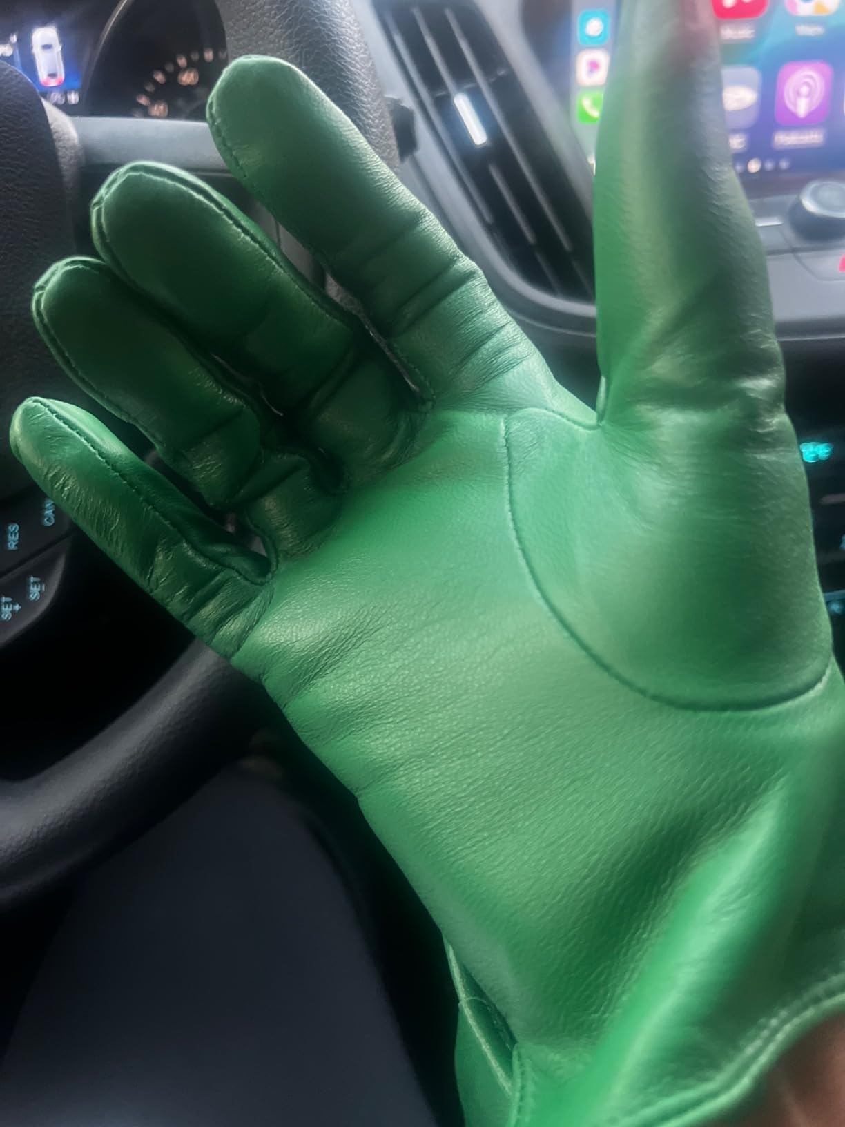Women's Italian Leather Gloves Lambskin Winter Comfort Gloves (Touchscreen or Non-Touchscreen) customer photo 1