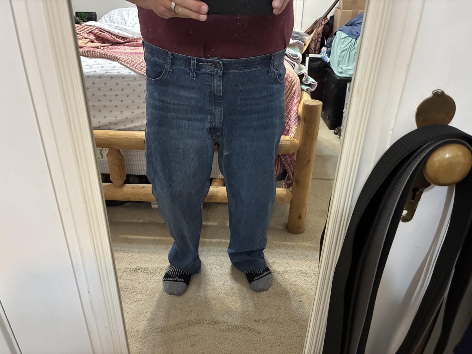 Wrangler Authentics Men's Regular Fit Comfort Flex Waist Jean customer photo 1