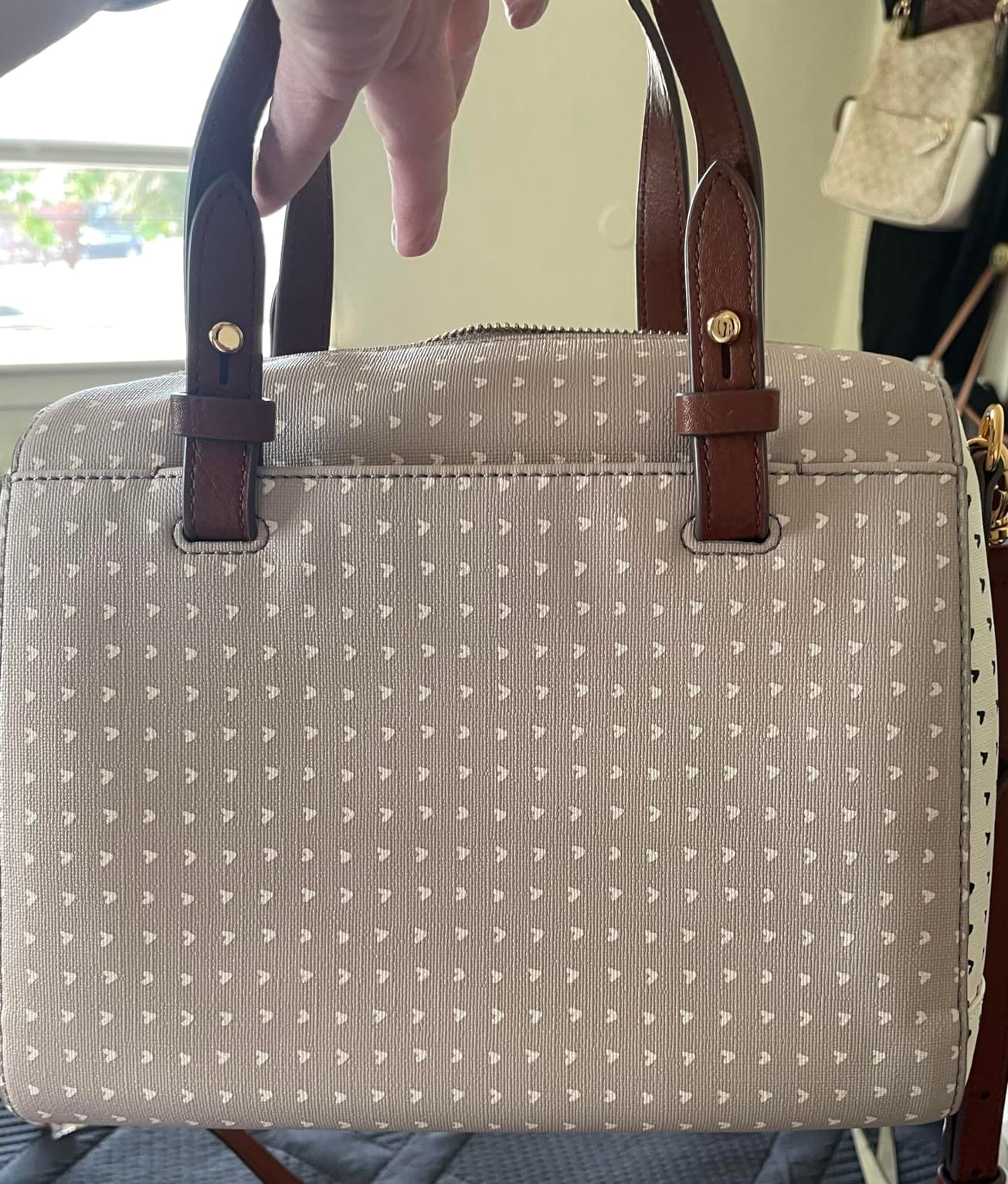 Fossil Women's Rachel Satchel Purse Handbag for Women customer photo 2