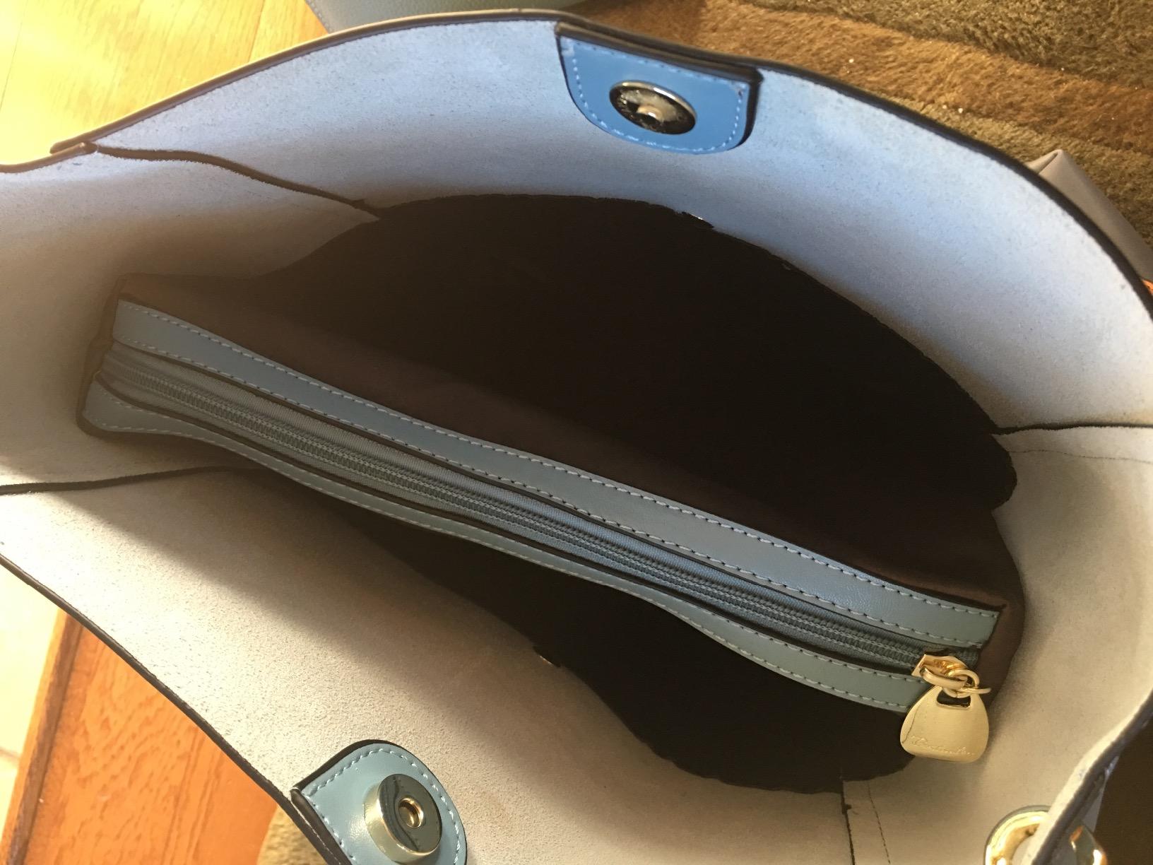 Women's Leather Designer Handbags Tote Purses Shoulder Bucket Bags customer photo 2