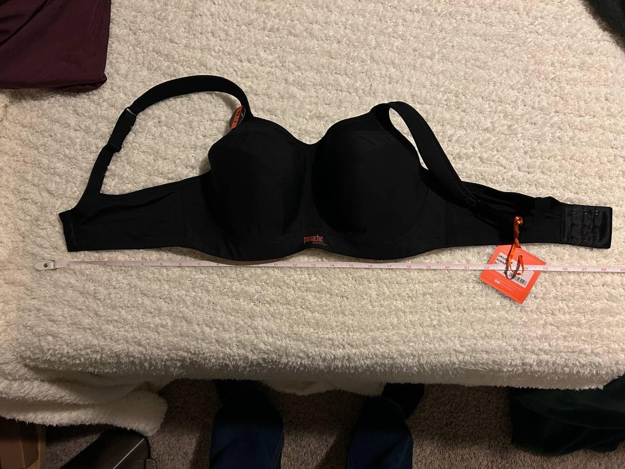 Panache Women's High Impact Underwire Sports Bra Max Support, Moisture Wicking, Heavy Duty Sports Bra for Women customer photo 1