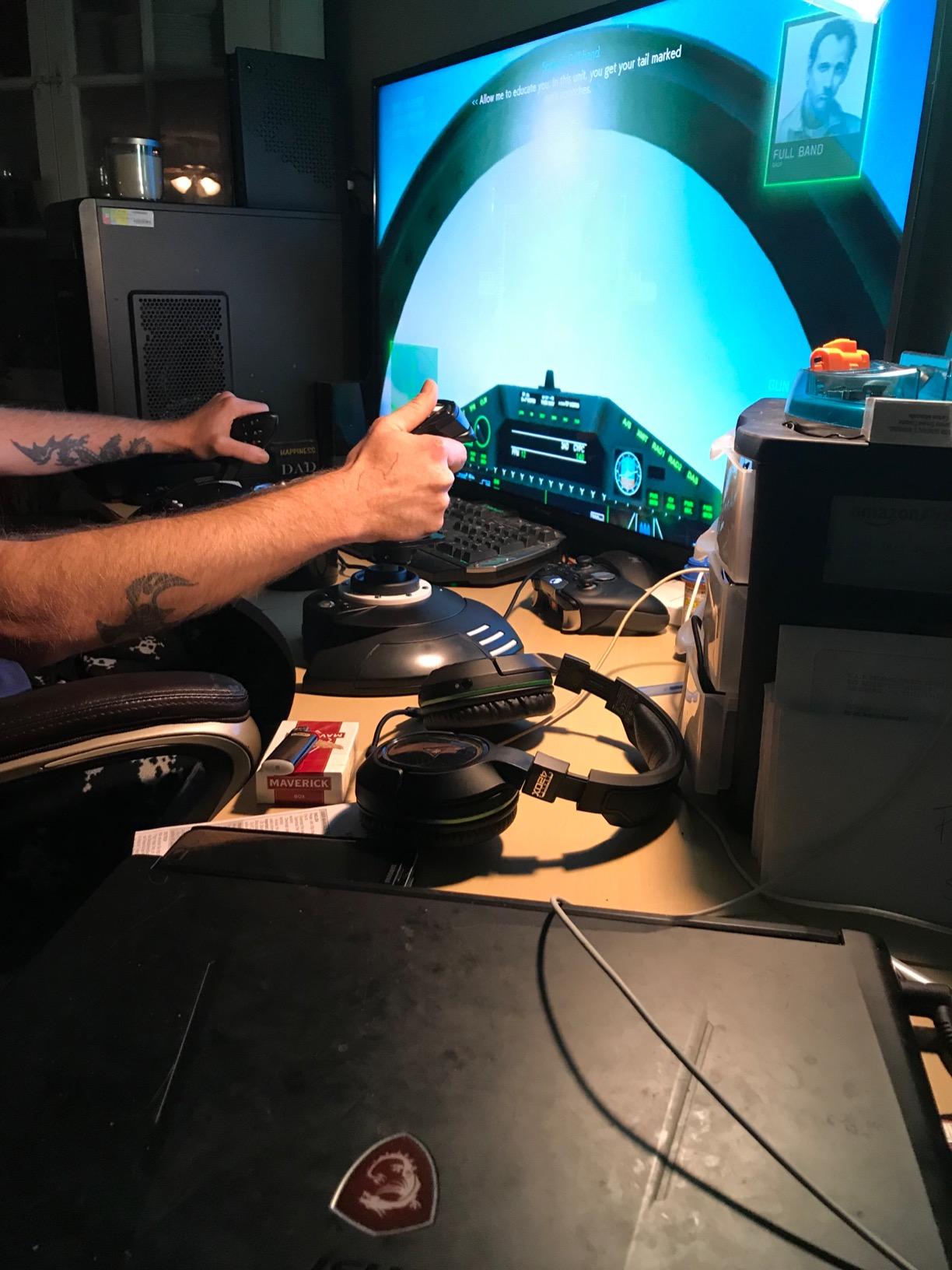 Thrustmaster T-Flight Hotas One Flight Stick & Throttle - XBOX & PC customer photo 2