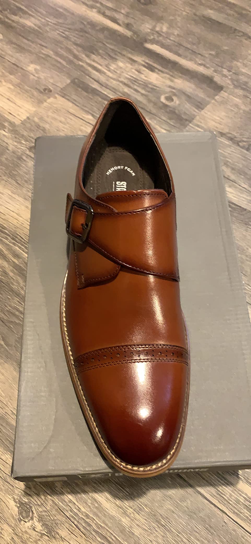 Stacy Adams Desmond Cap-Toe Monk-Strap Loafer customer photo 1