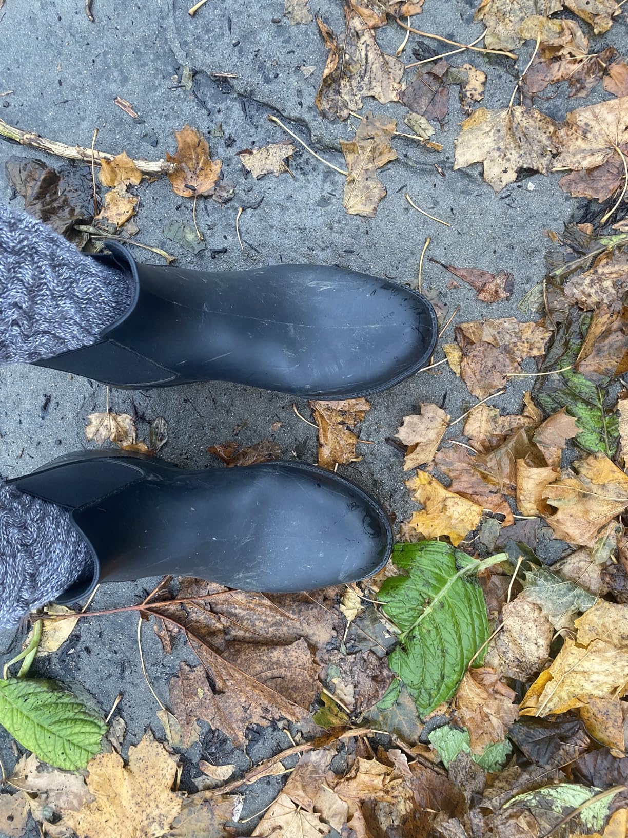 Women's Ankle Rain Boots Waterproof Chelsea Boots customer photo 2