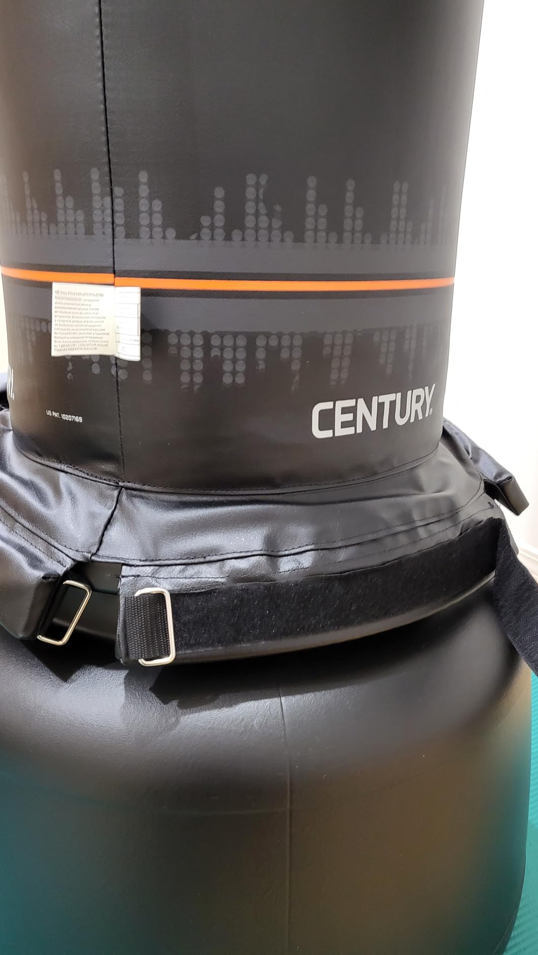 Century Torrent Freestanding Punching Bags - T1 or T2 Options | Black Free Standing Training Heavy Bag | Ideal for Martial Arts, Boxing, Kickboxing and Cardio Workouts | Designed for Men and Women customer photo 2