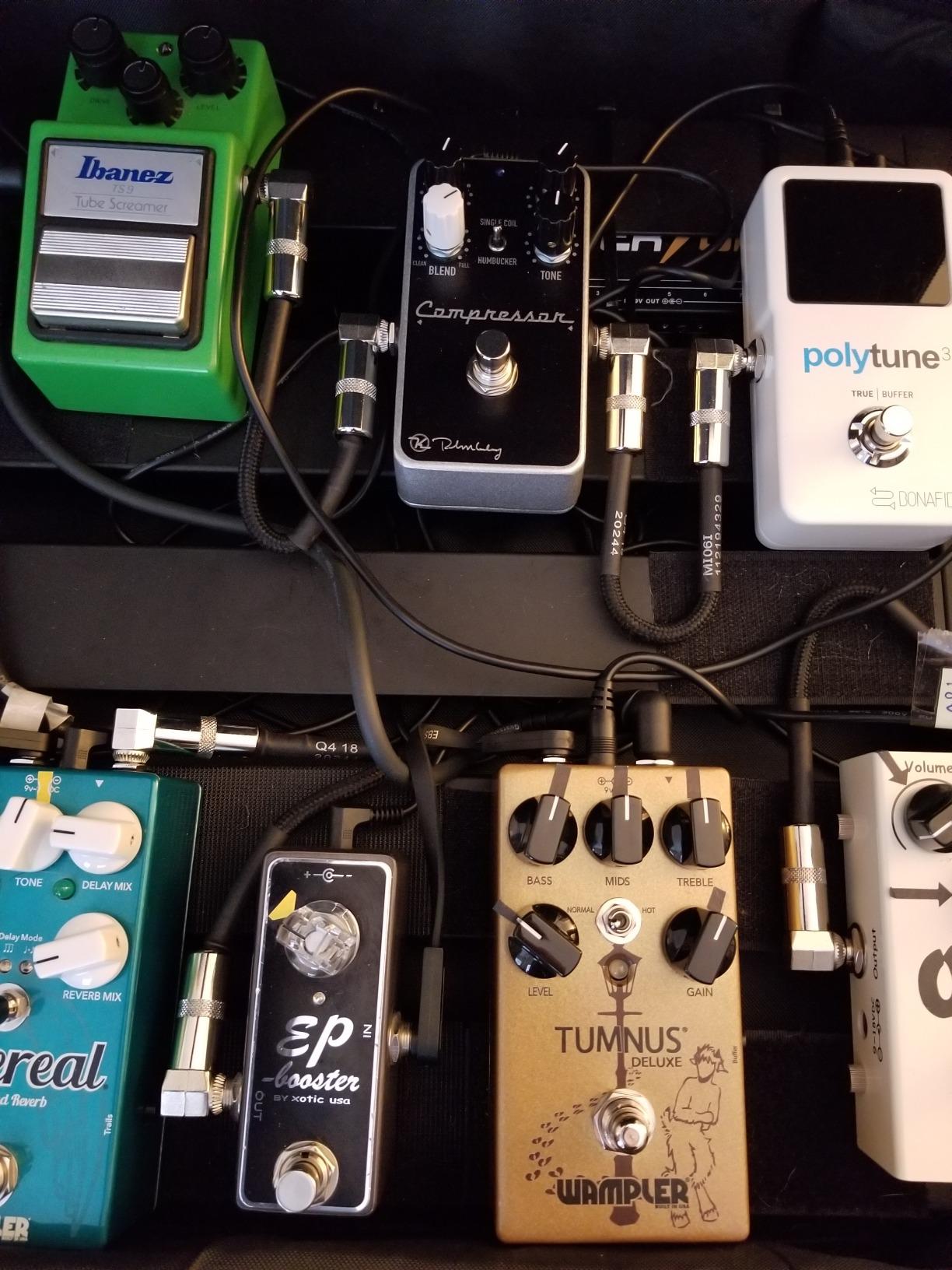 Wampler Tumnus Deluxe Overdrive & Boost Guitar Effects Pedal customer photo 1