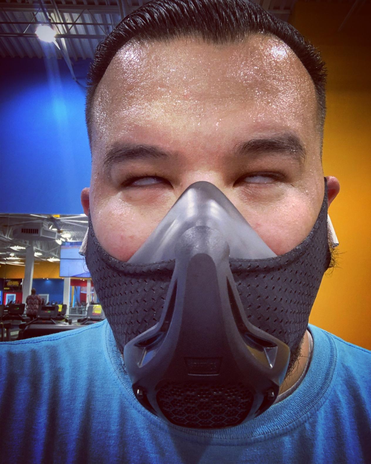 Sparthos High Altitude Training Mask, Running Breathing Mask | Elevation Workout, Lung Trainer, Adjustable Oxygen Air Resistance, VO2 Max Cardio, Gym Exercise for Men Women, Case Included customer photo 2