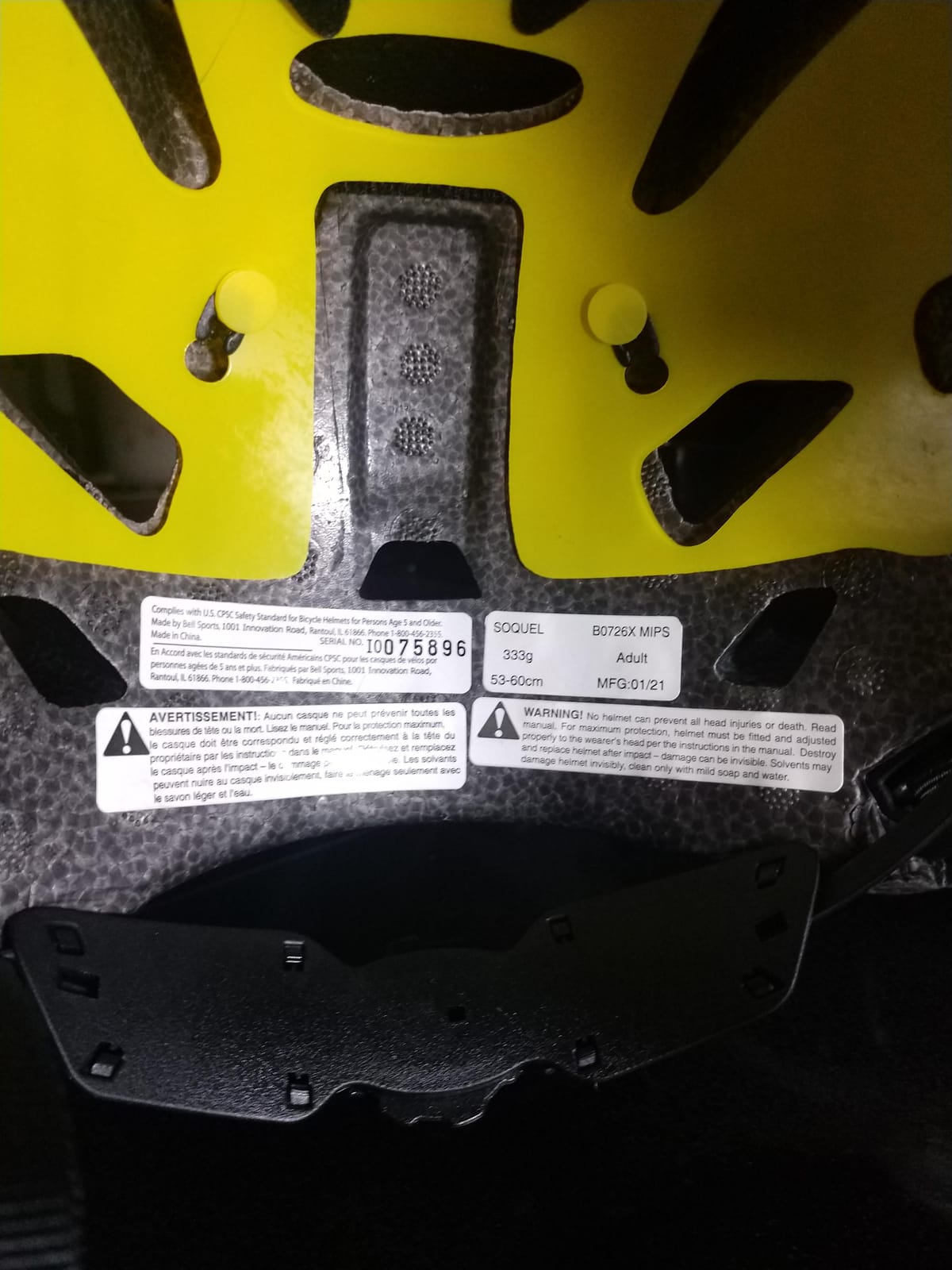 Bell MIPS Soquel Bike Helmet, Matte Black Ti customer photo 1