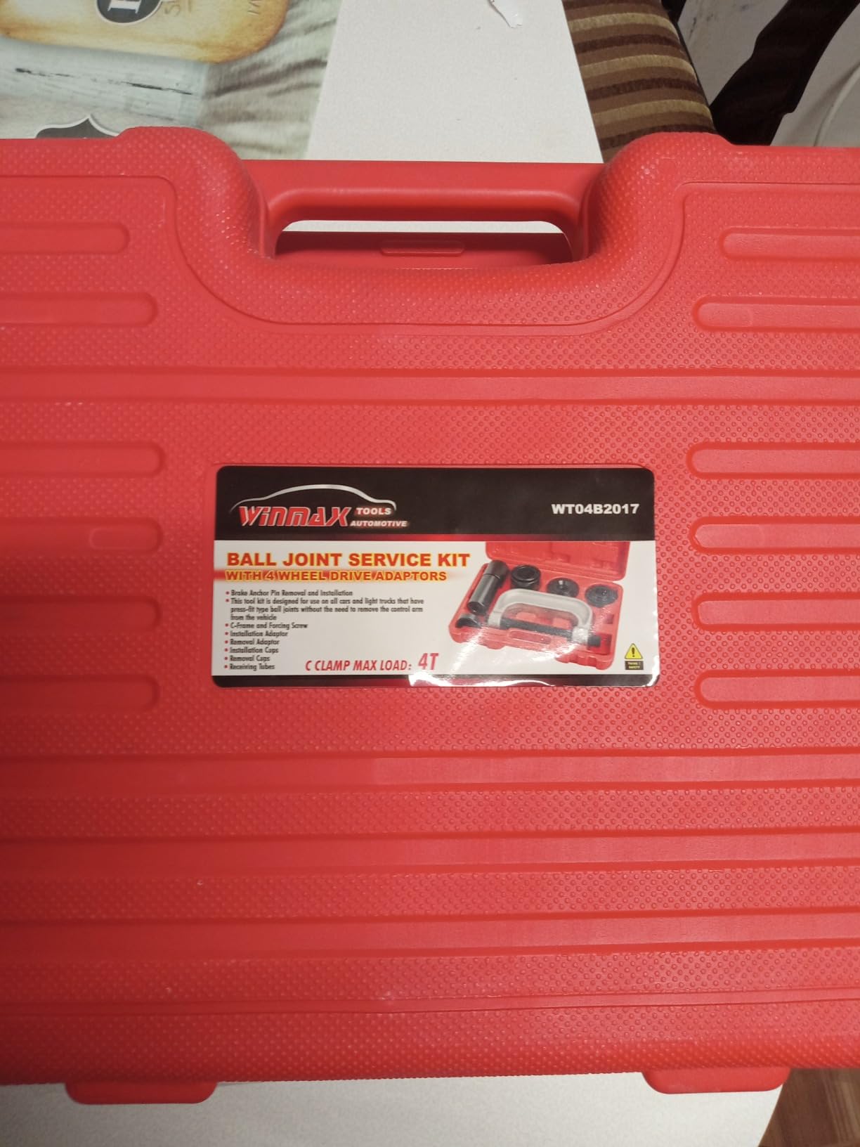 4 in 1 Ball Joint Service Tool Kit 2WD & 4WD Remover Installer with 4-Wheel Drive Adapters customer photo 1