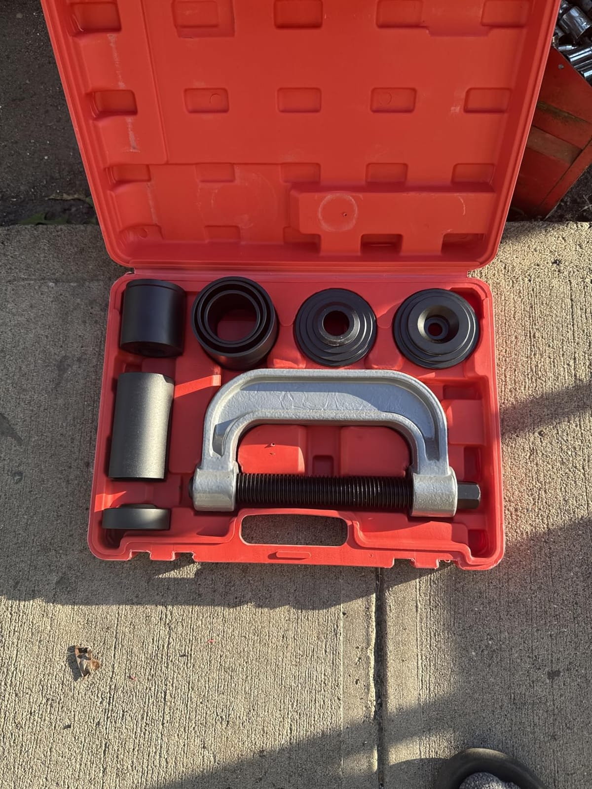 4 in 1 Ball Joint Service Tool Kit 2WD & 4WD Remover Installer with 4-Wheel Drive Adapters customer photo 2