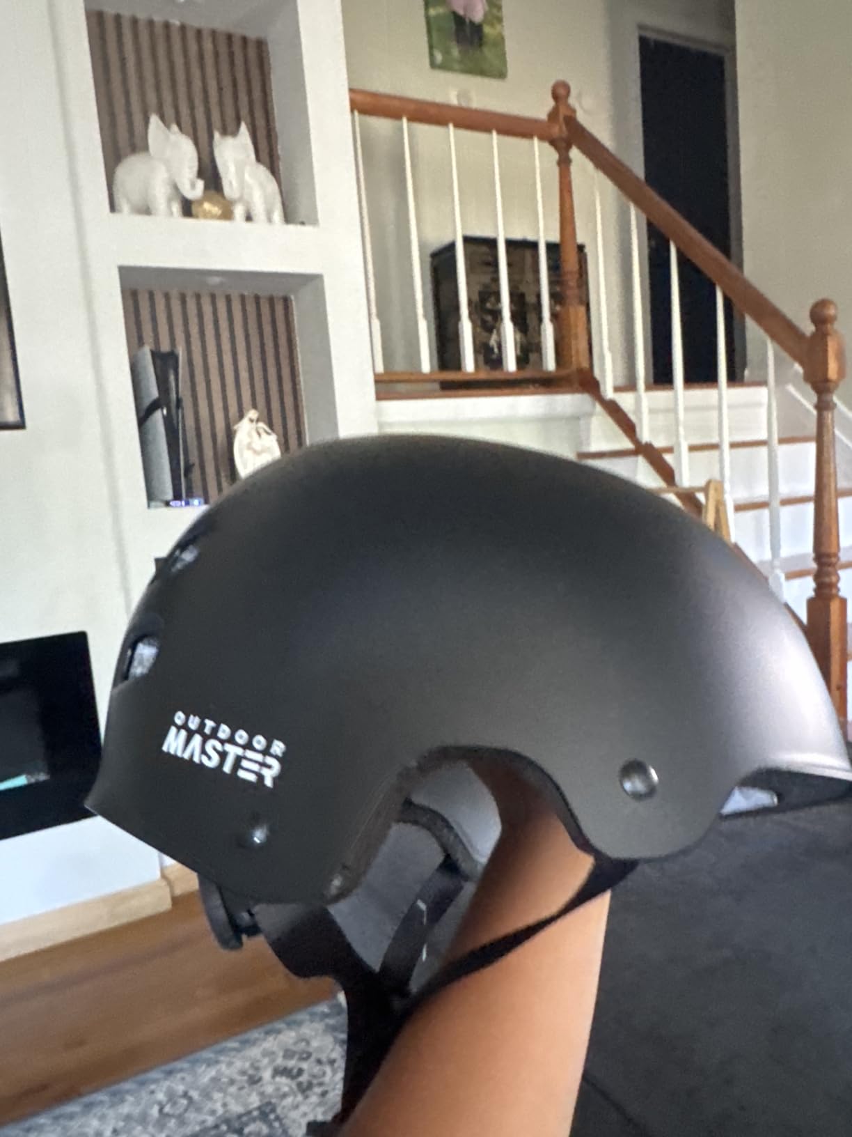 OutdoorMaster Skateboard Bike Helmet for Adult, Youth and Kids - Two Removable Liners Ventilation Certified Multi-Sport Helmet for Scooter Cycling Roller Skating Ebike customer photo 1