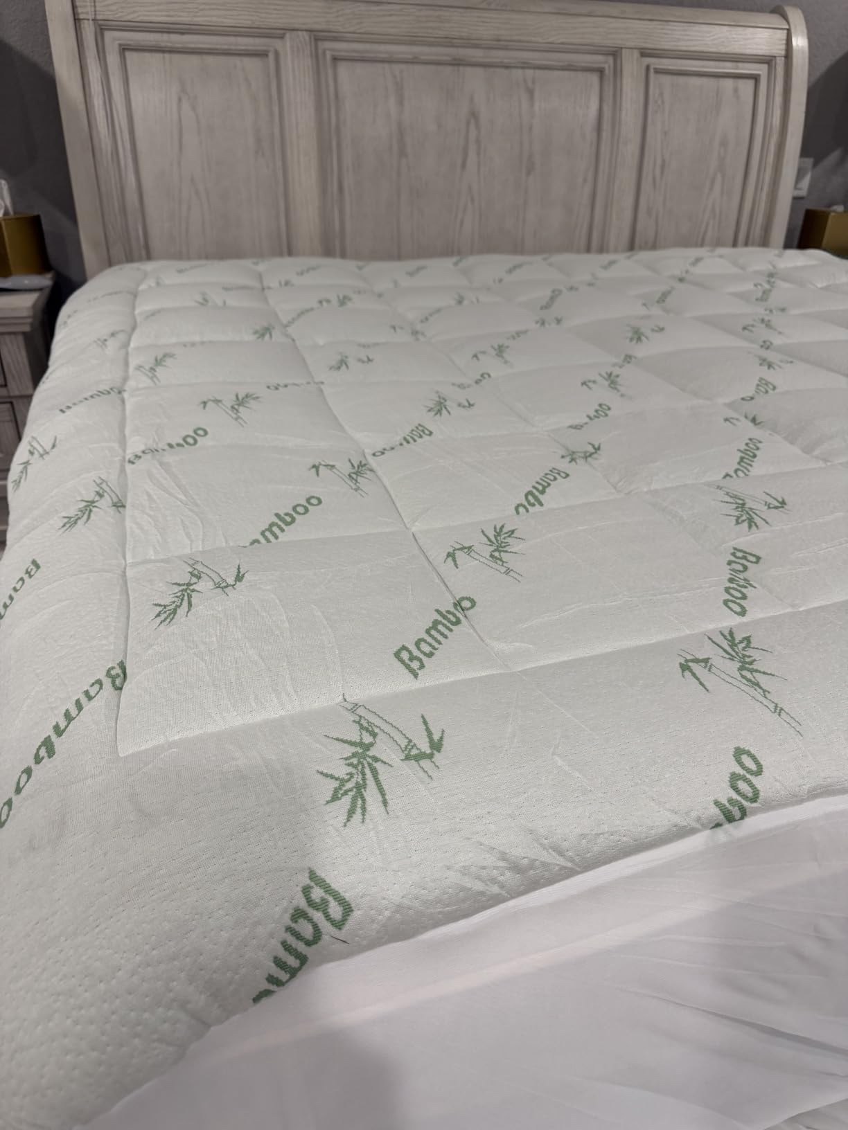 Niagara Sleep Solution Queen Ultra Soft Mattress Topper - Back Pain Relief | Rayon Derived from Bamboo, 20