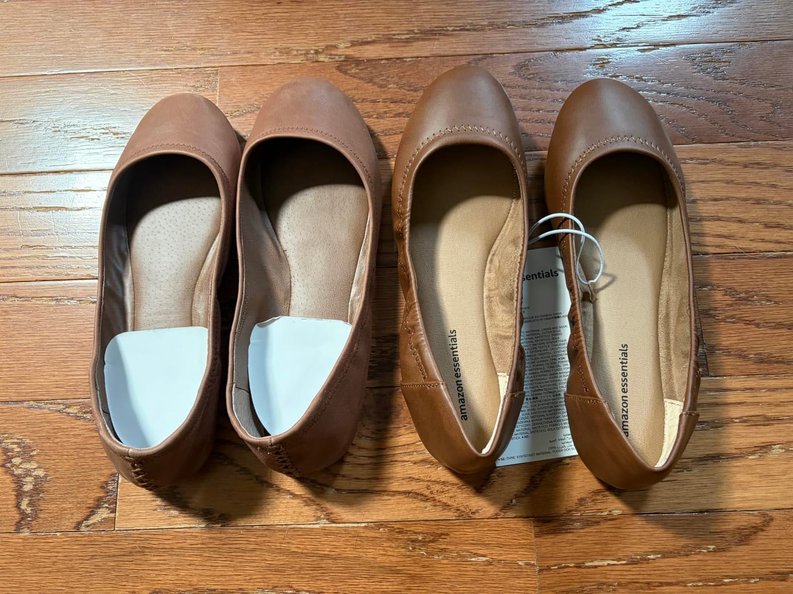 Amazon Essentials Women's Belice Comfortable Slip-On Ballet Flats Shoes customer photo 1