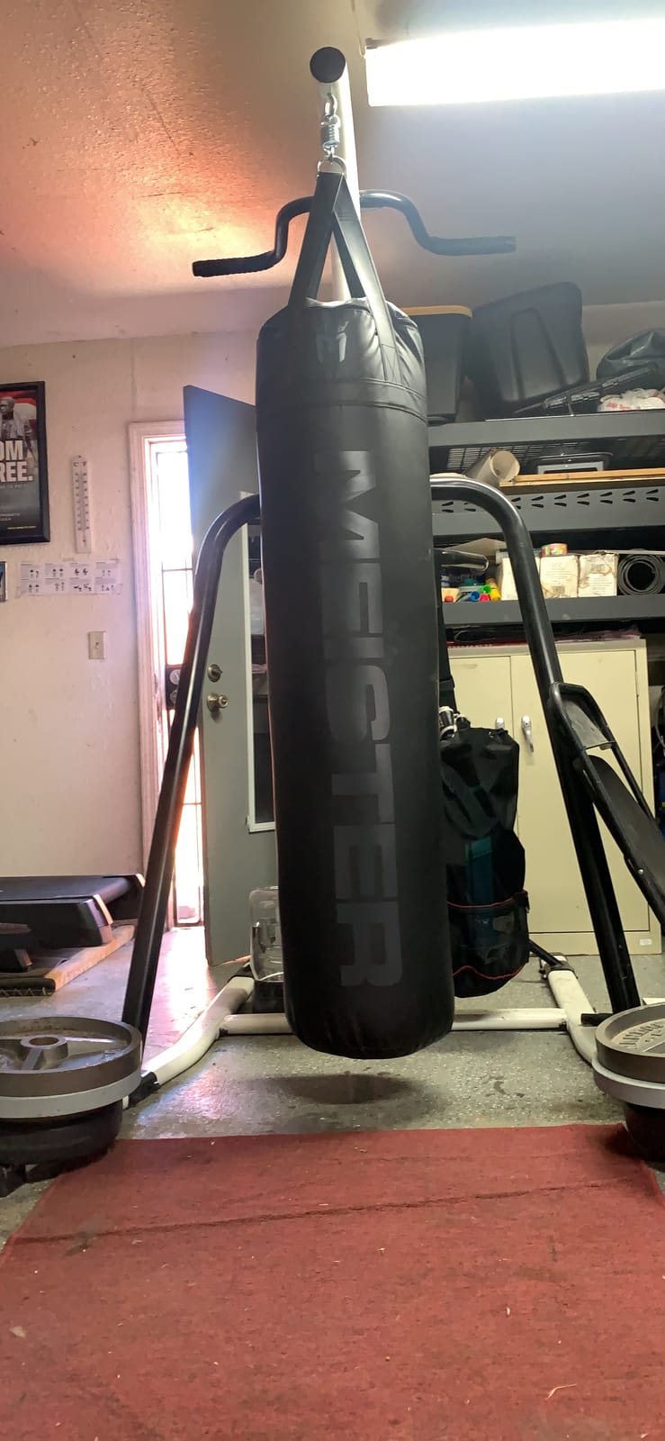 Meister 100lb Filled Heavy Bag for Boxing, MMA & Muay Thai - 60