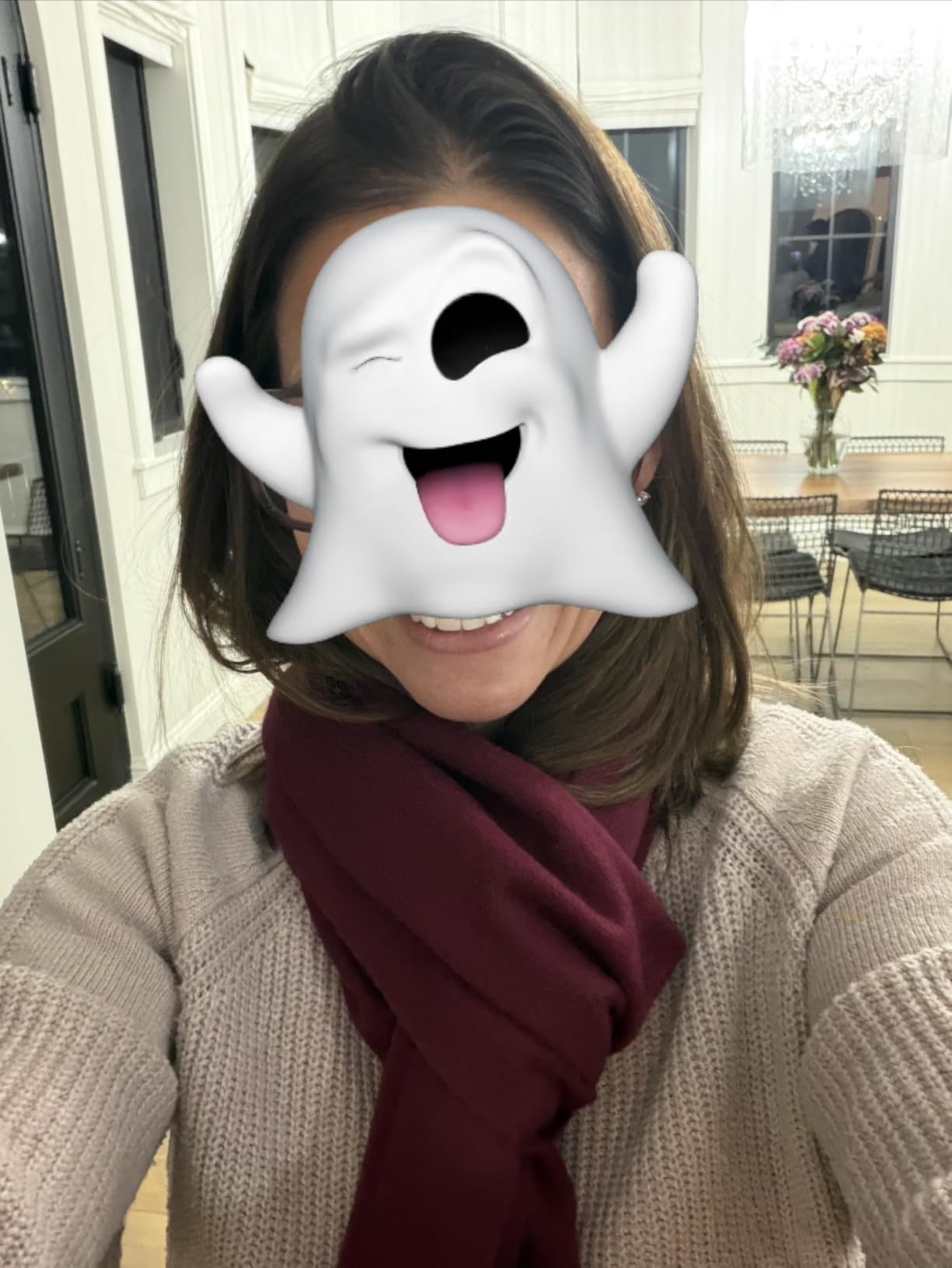 Women's 100% Pure Cashmere Winter Scarf customer photo 1