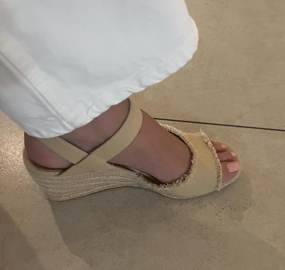 Lucky Brand Women's Mindra Espadrille Wedge Sandal customer photo 2