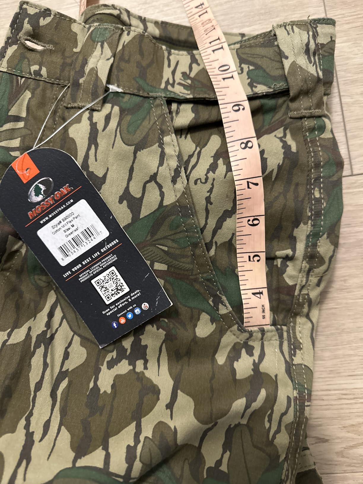 Mossy Oak Men's Cotton Mill Camo Hunting Pants customer photo 2