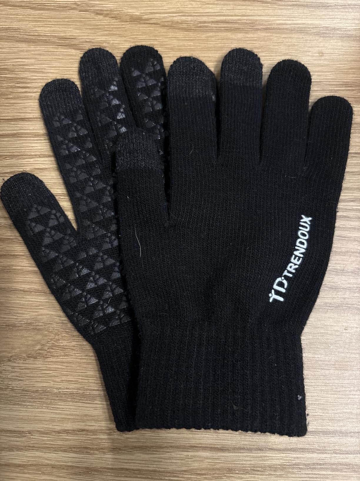 TRENDOUX Winter Gloves for Men Women - Upgraded Touch Screen Cold Weather Thermal Warm Knit Glove for Running Driving Hiking customer photo 2