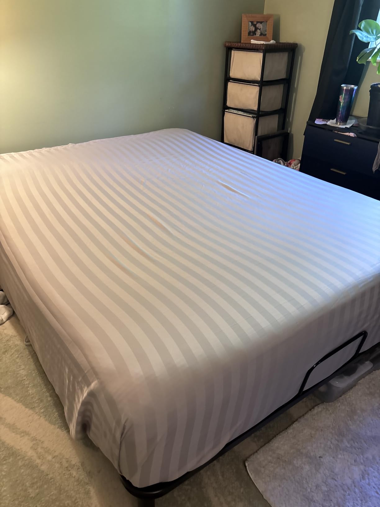 Queen Duvet Cover by Pure Bamboo, 3 Piece Set, Genuine 100% Organic Viscose Derived from Bamboo, Luxuriously Soft and Cooling, 2 Pillowcases (Queen, White) customer photo 1