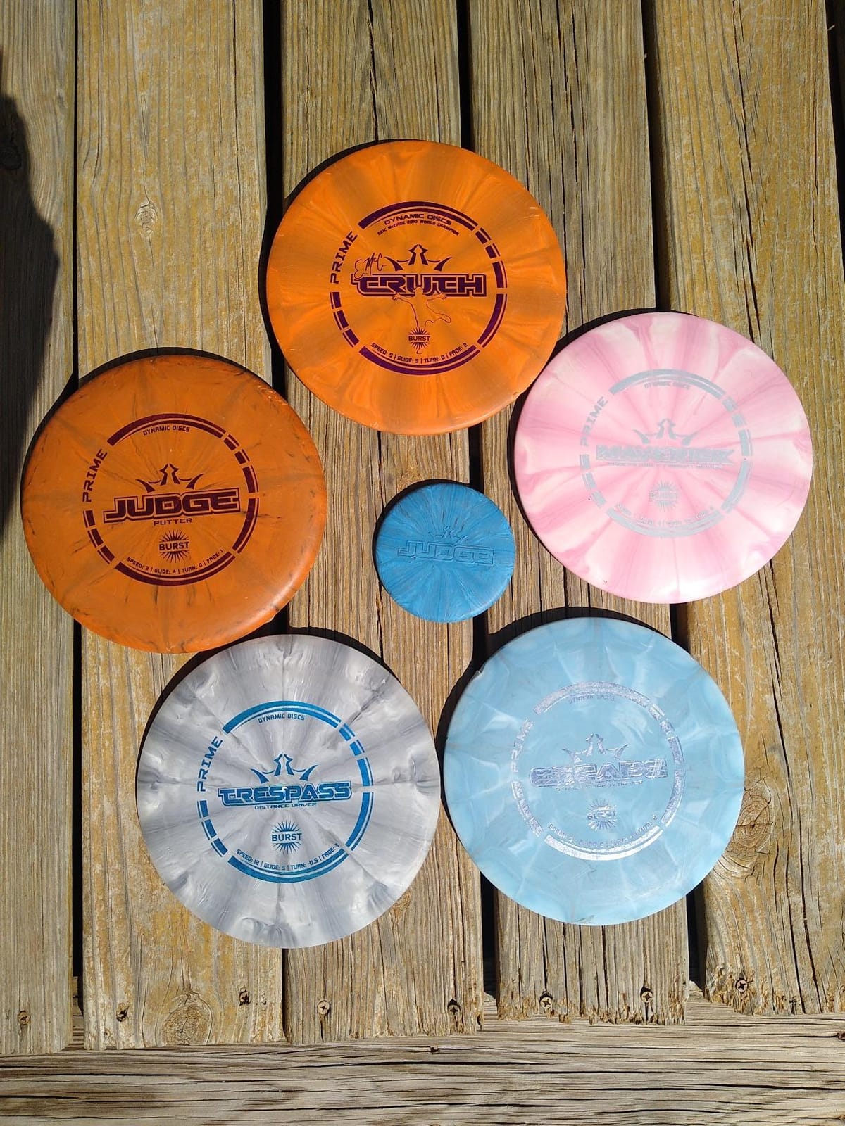 Dynamic Discs Prime Burst 5 Disc Golf Set | Includes Putter, Midrange, 2X Fairway & Driver + Mini Marker | Disc Golf Accessories for Beginners | 170-176g | Beginner Pack for Amateurs customer photo 2