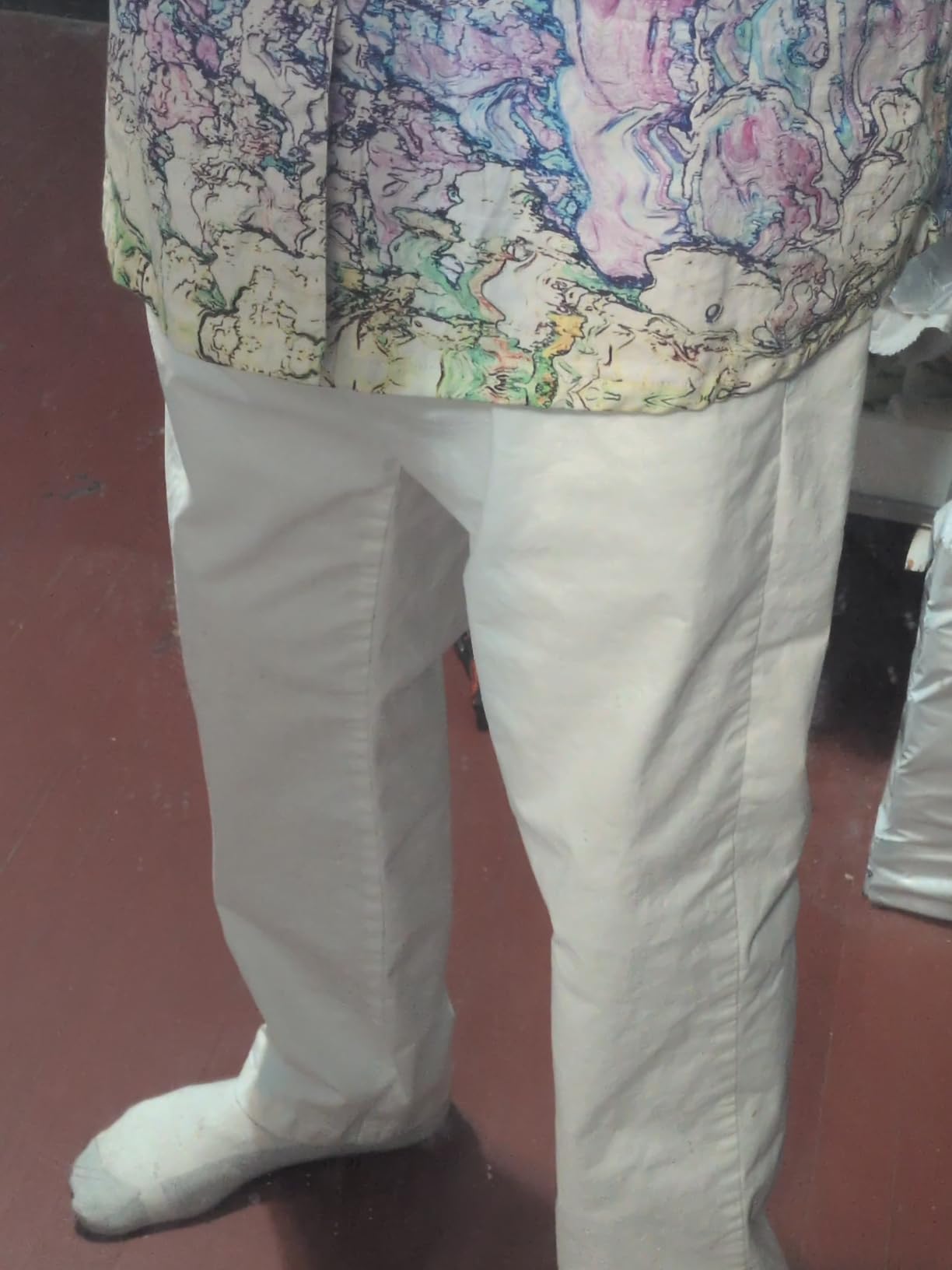 Tommy Hilfiger Men's Stretch Cotton Chino Pants in Custom Fit customer photo 2