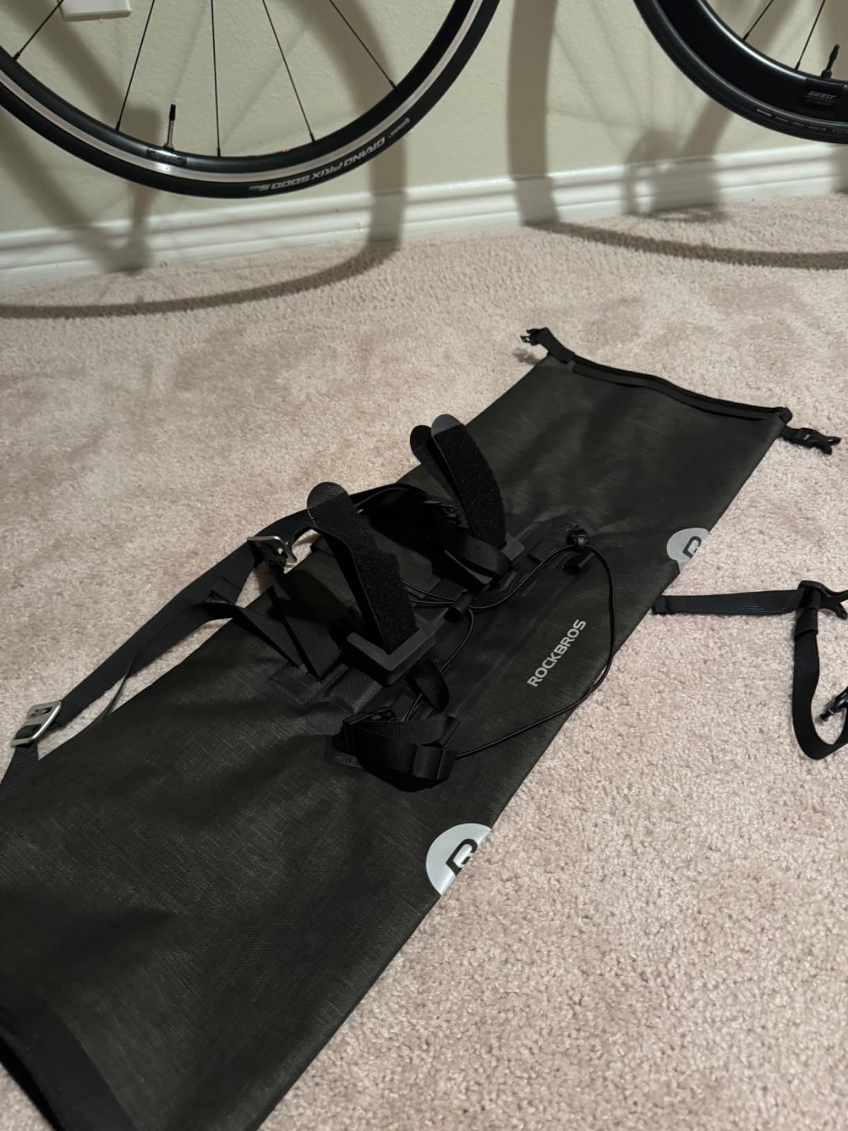 ROCKBROS Bikepacking Bike Handlebar Bag 7L-14L Waterproof for MTB Road customer photo 1