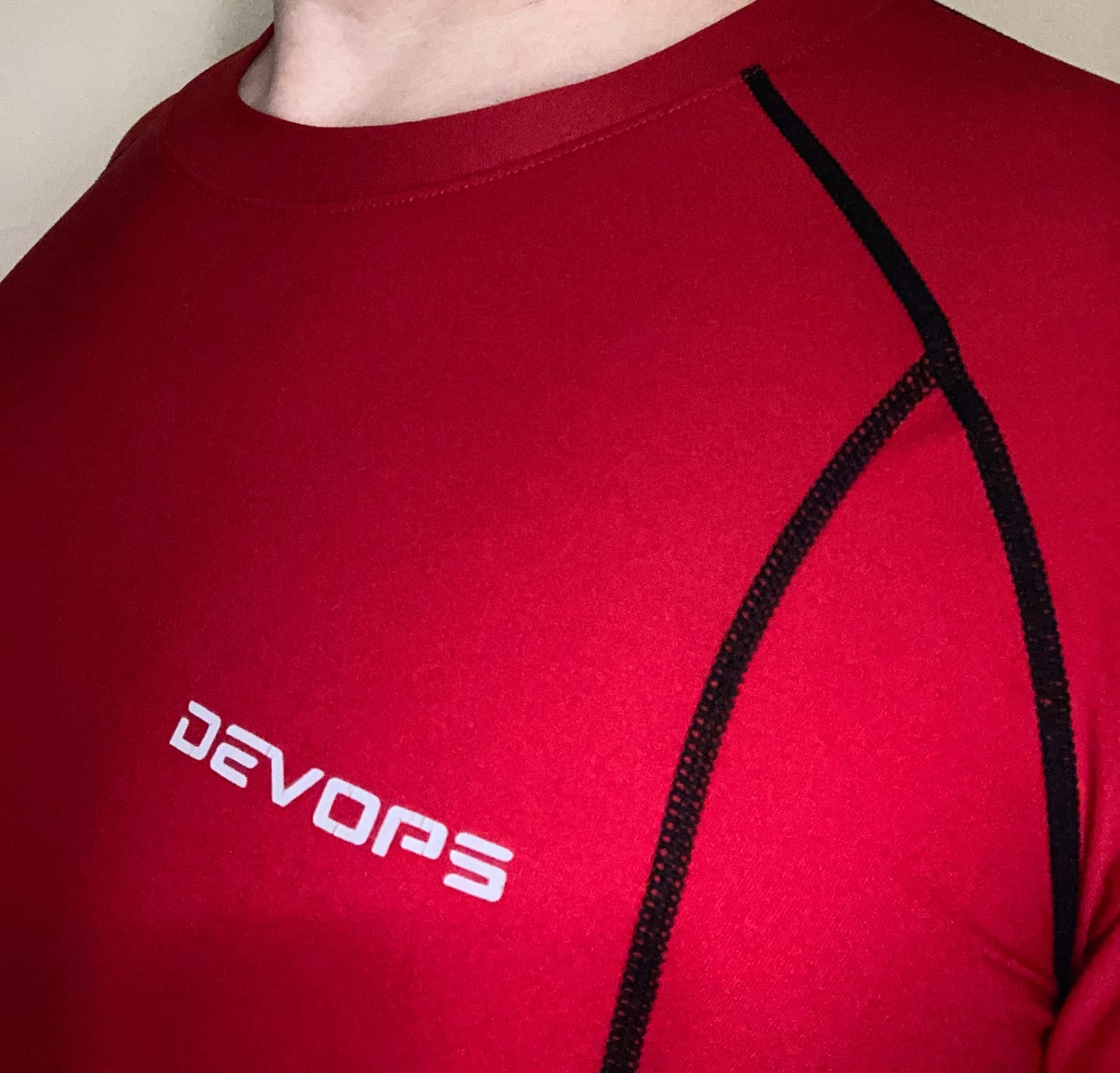 DEVOPS 3 Pack Men's Cool Dry Compression Baselayer Short Sleeve Shirts Top customer photo 1