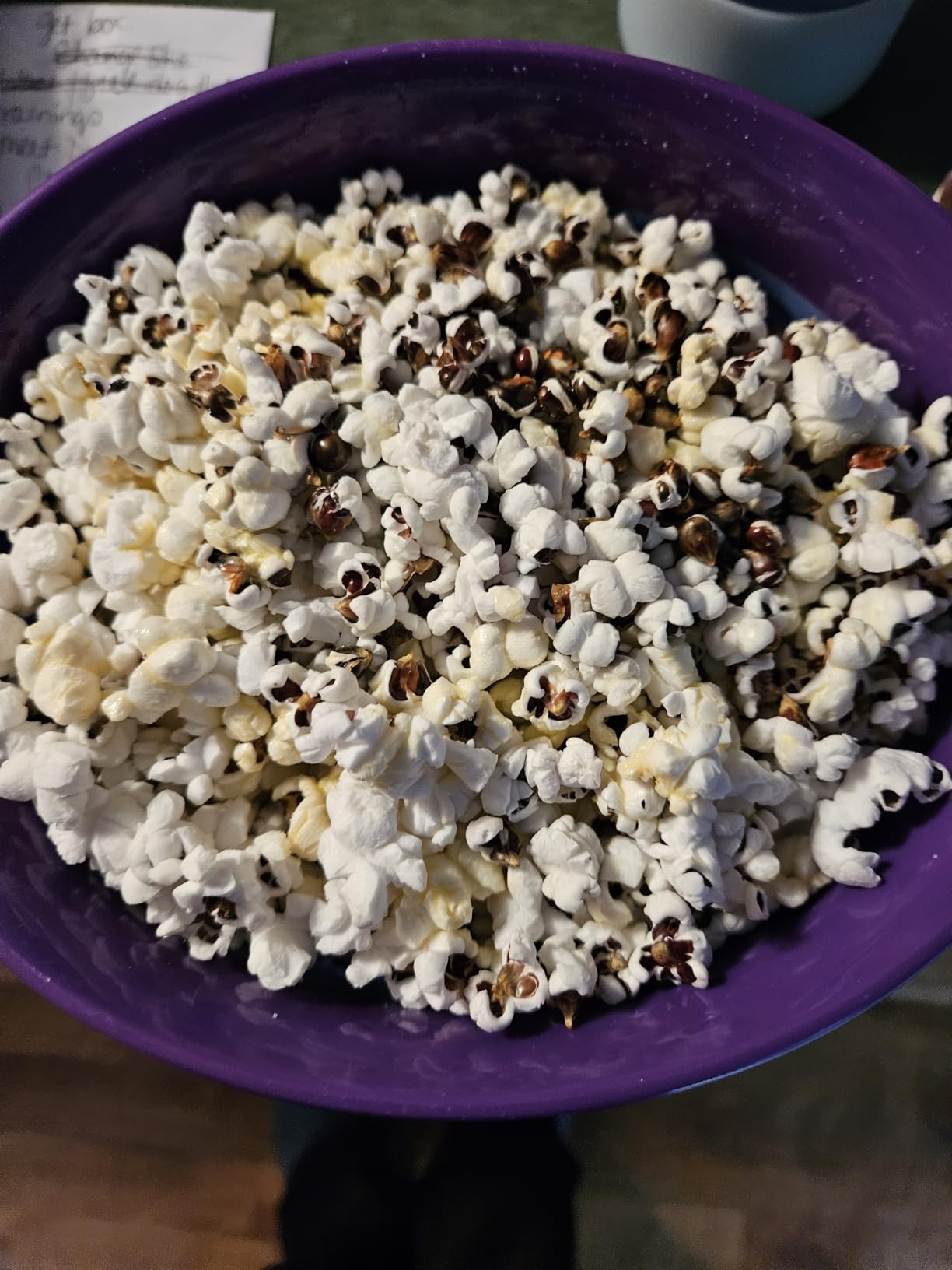 Cook N Home Stovetop Popcorn Popper 6 Quart - Hand Crank Popcorn Maker | with Metal Gears, Stirring System and Wooden Handle, Aluminum Popcorn Pot for Family Time & Camping customer photo 1