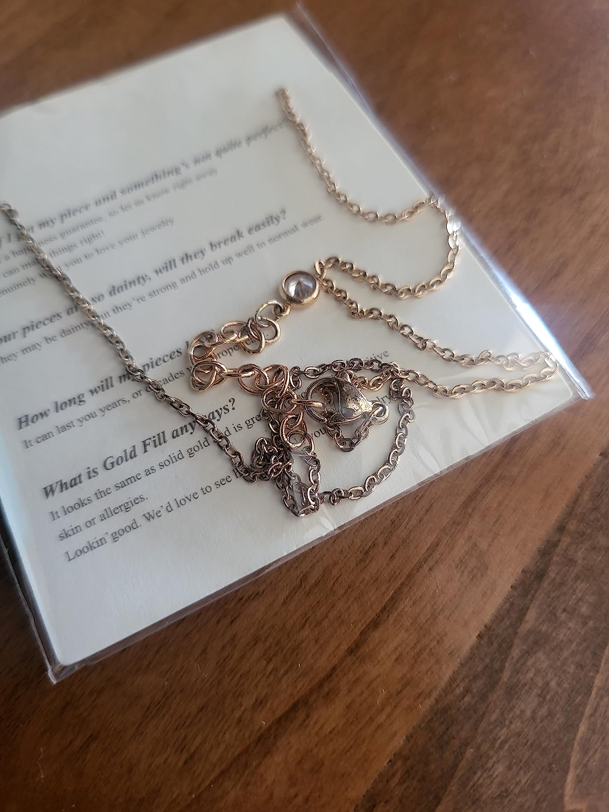 MEVECCO Dainty Pendant Layered Necklaces for Women customer photo 1