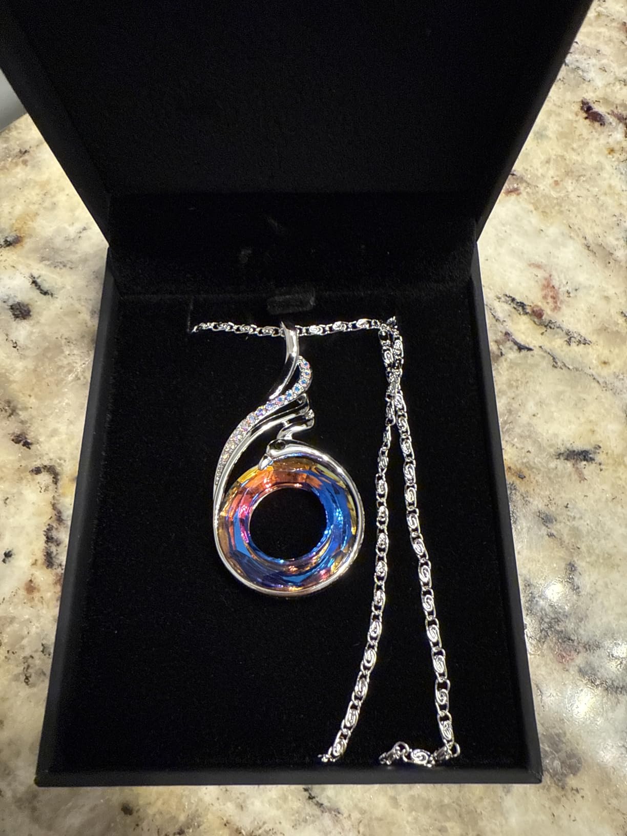 Kate Lynn Rise From the Ashes Phoenix Pendant Necklace for Women | Symbol of Strength & Rebirth, Meaningful Birthday Gift for Women customer photo 1
