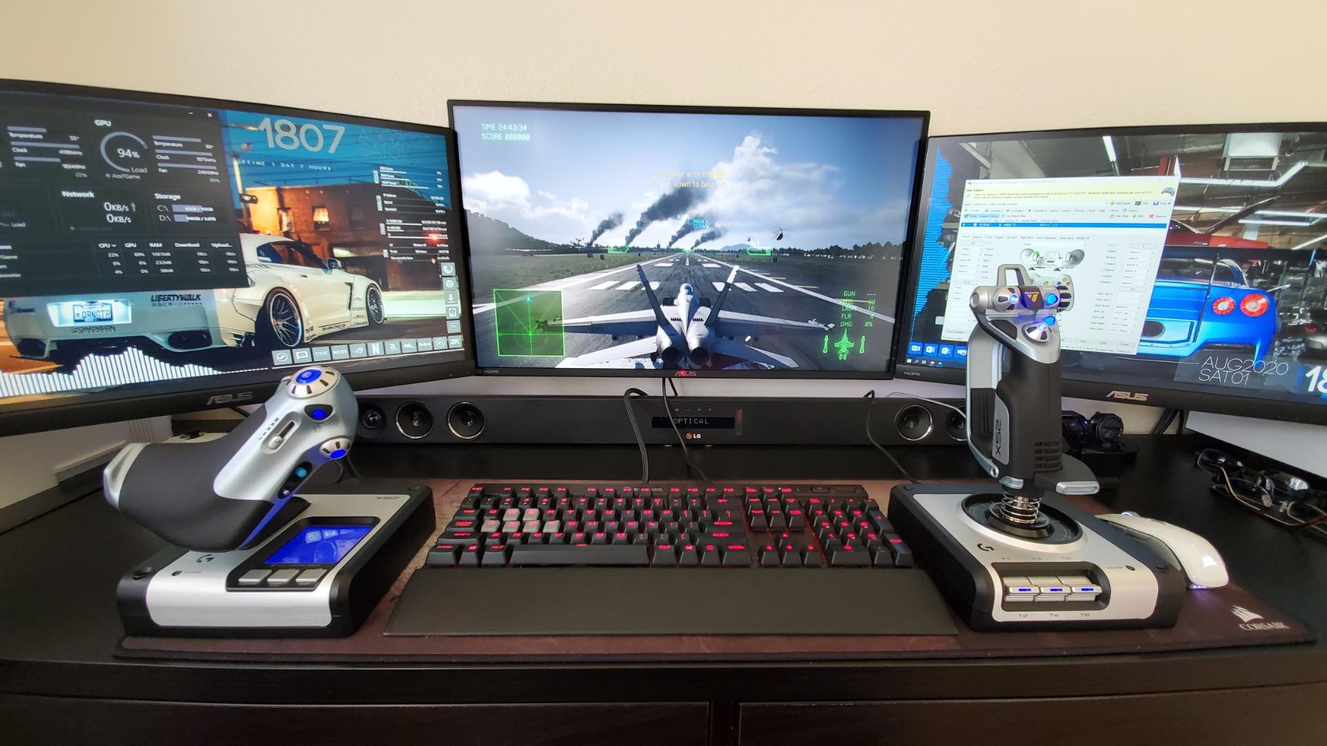 Logitech G X52 Flight Control System customer photo 2