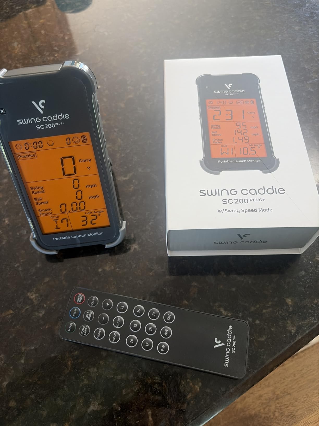 Voice Caddie Portable Golf Launch Monitor and Swing Analyzer with Real-Time Shot Data Tracking | Ideal Golf Swing Trainer/Training Equipment for Indoor & Outdoor | Up to 20 Hours Battery Life customer photo 1
