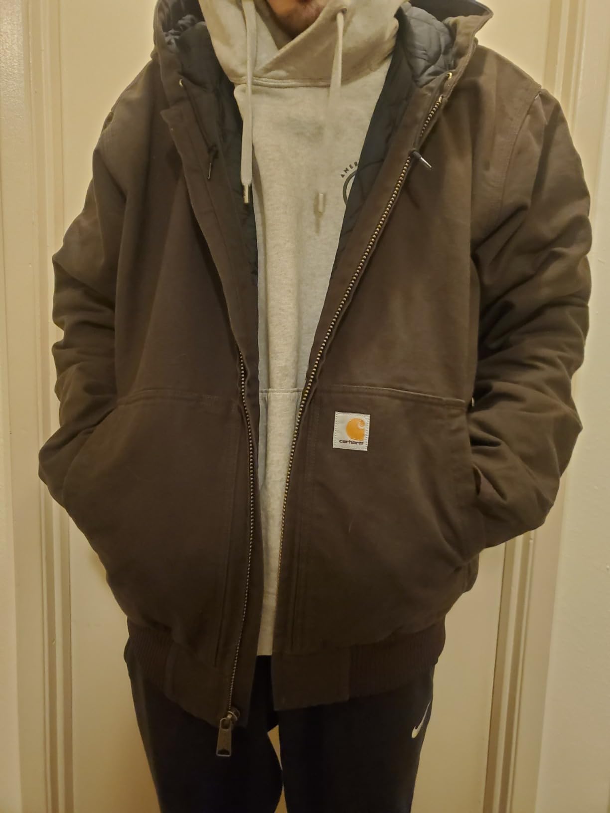 Carhartt Men's Washed Duck Active Jac customer photo 2