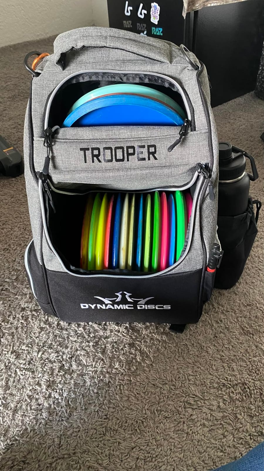 Dynamic Discs Trooper Disc Golf Bag | Large Frisbee Bags with 18+ Discs Capacity | Lightweight & Durable Backpack customer photo 1