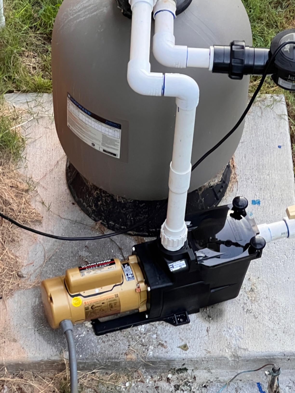 Hayward Super Pump InGround Pool Pump - 1 HP, Quieter Operation & Efficient | W3SP2607X10 customer photo 1