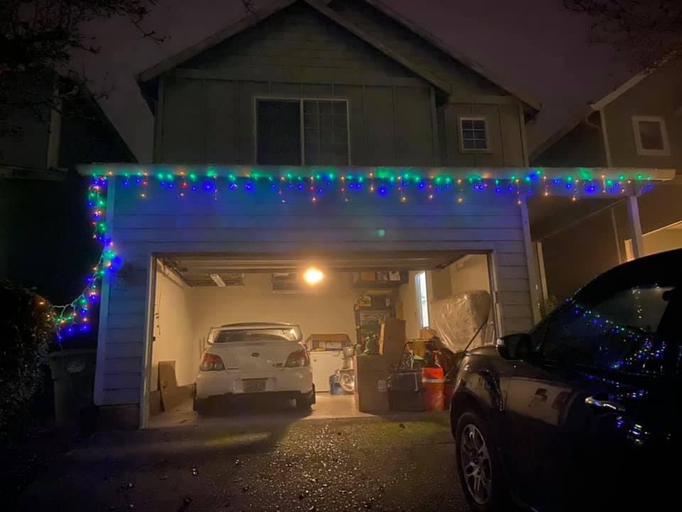 Christmas Projector Lights Outdoor Holiday Laser Lights Landscape Spotlight Red and Green Star Shower with 360 Accessibility Wireless Remote customer photo 2