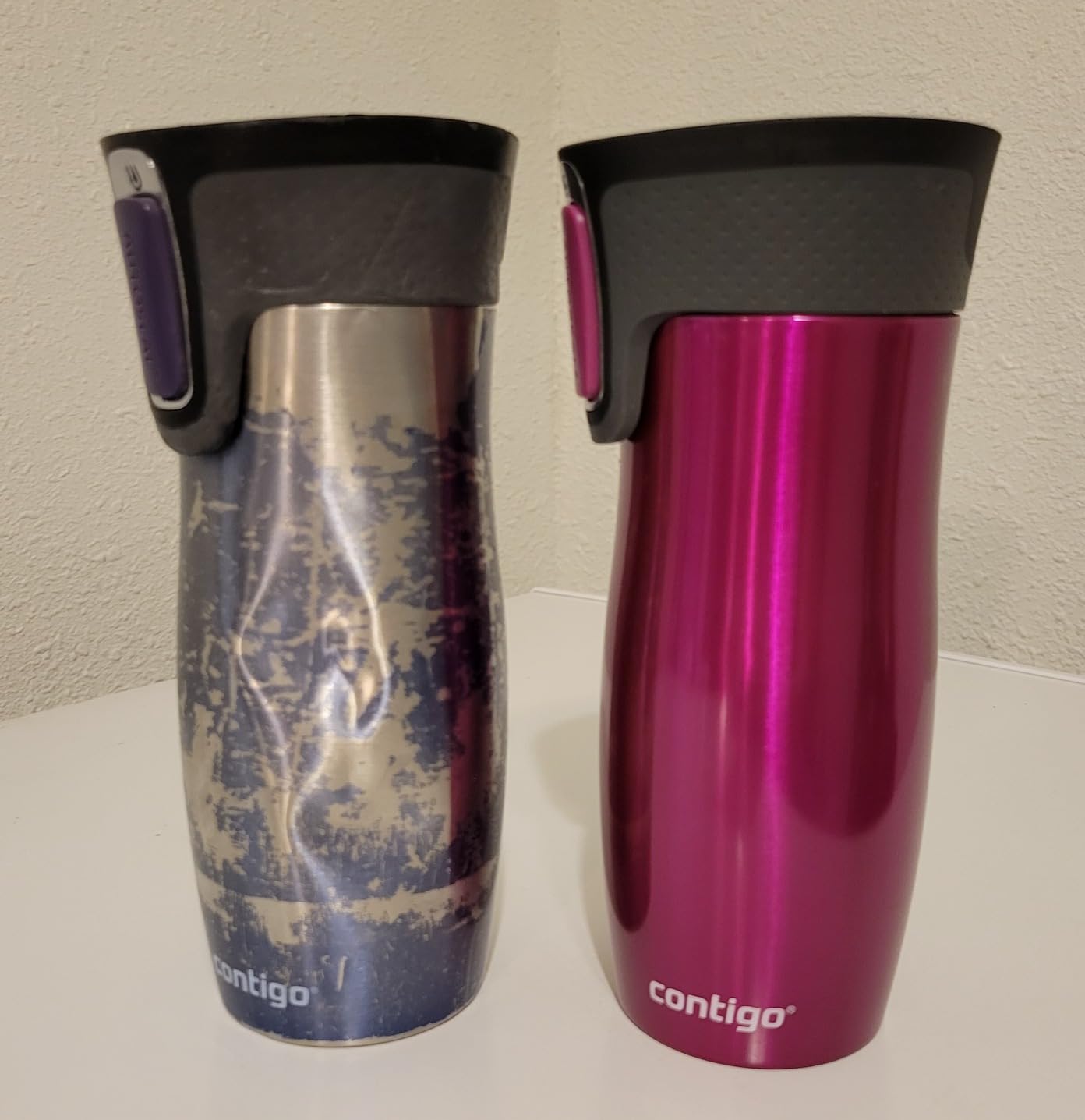 Contigo West Loop Autoseal Travel Mug, Stainless Steel Thermal Mug, Vacuum Flask, Leakproof Tumbler, Coffee Mug with BPA-Free Easy-Clean Lid customer photo 1