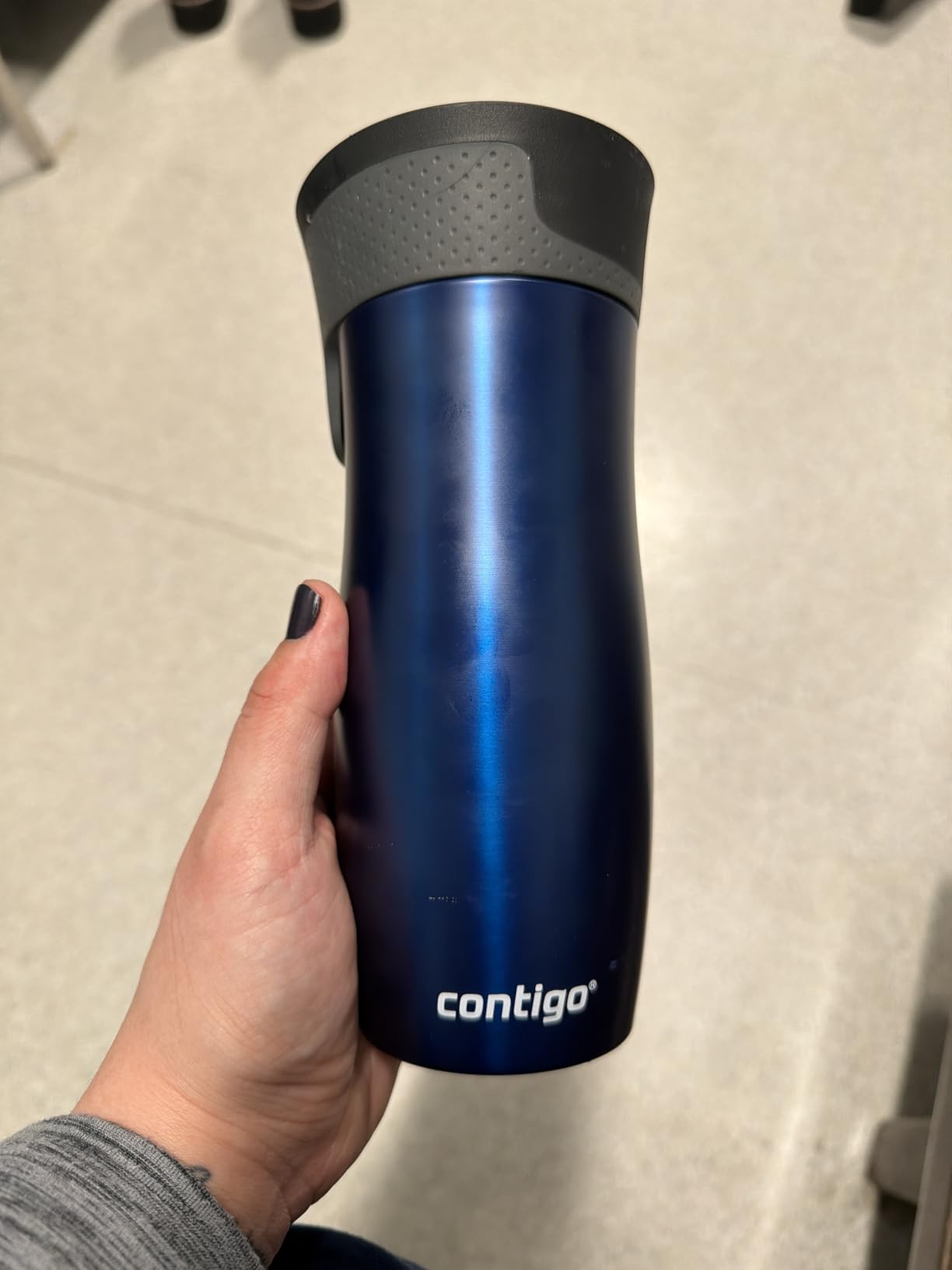 Contigo West Loop Autoseal Travel Mug, Stainless Steel Thermal Mug, Vacuum Flask, Leakproof Tumbler, Coffee Mug with BPA-Free Easy-Clean Lid customer photo 2