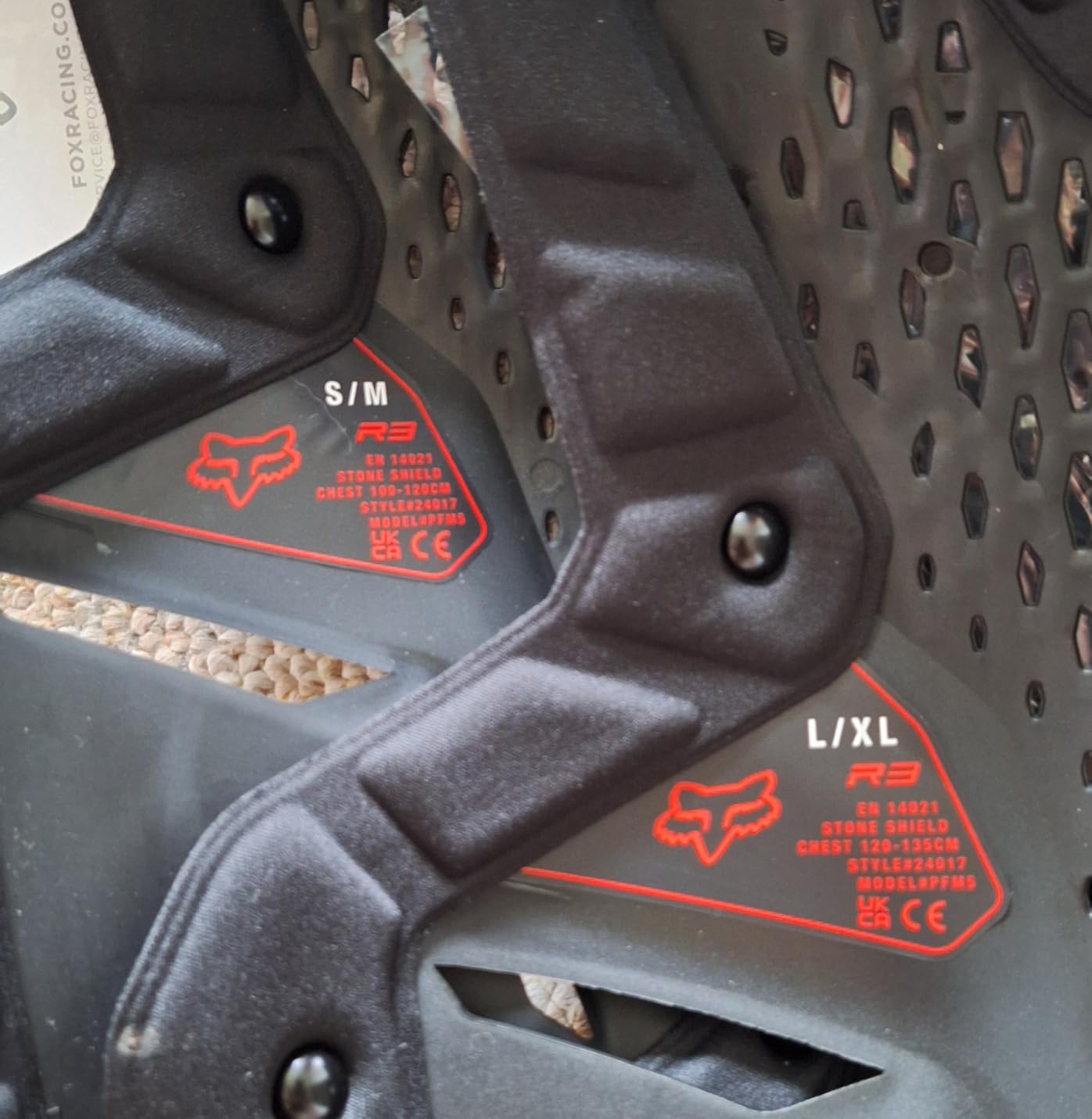 Fox Racing R3 Motocross Dirt Bike Chest Guard customer photo 2