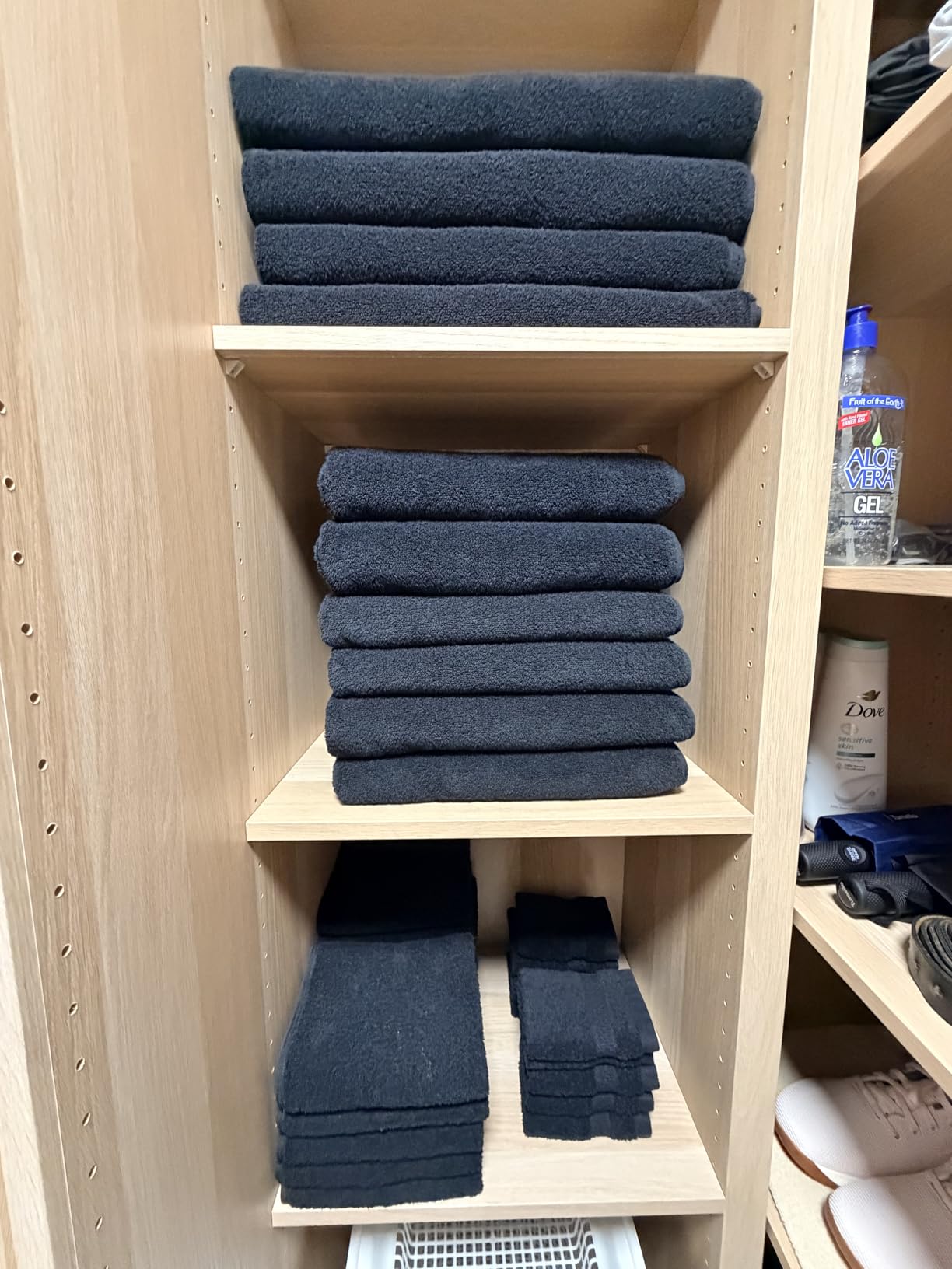 Utopia Towels Jumbo Bath Sheets, 2 Pack, 35x70 in, 600 GSM Cotton, Grey | Extra Large Ring Spun Cotton Bath Sheets - Soft, Plush, Quick-Drying, Highly Absorbent, Great for Everyday Use customer photo 2