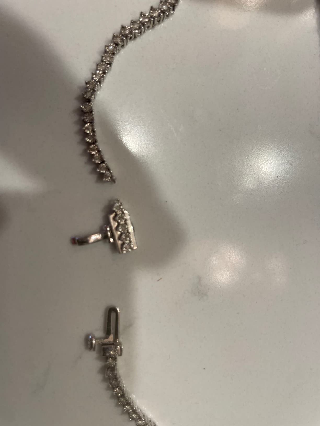 Ross-Simons 3.00 ct. t.w. Diamond Tennis Necklace customer photo 1